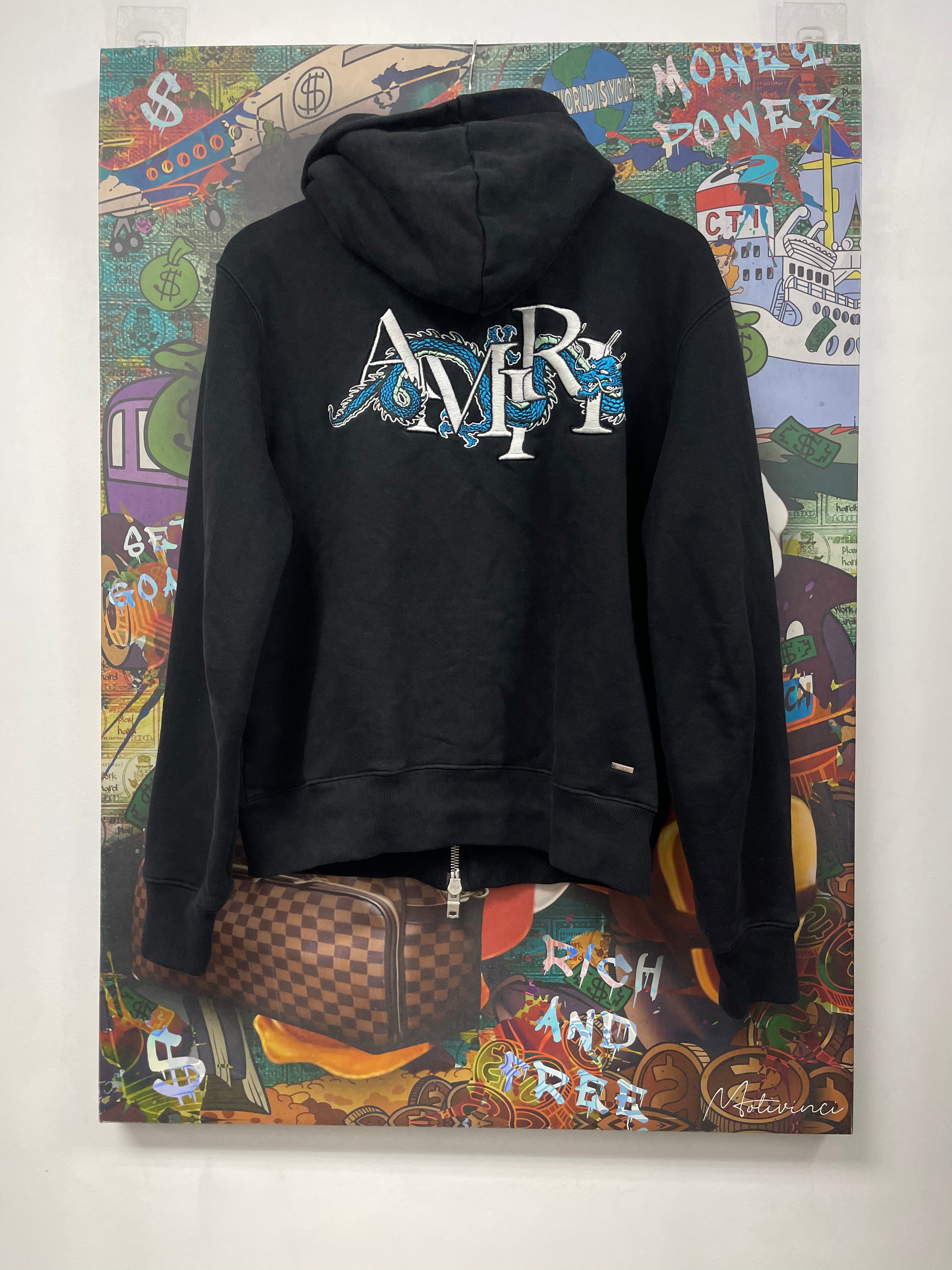 Amiri Dragon Zip Up