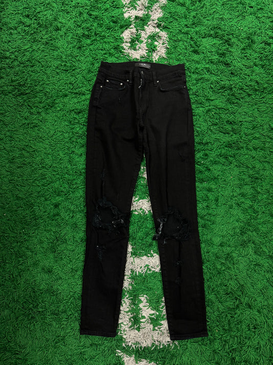 Amiri Jeans Black Ripped size:26 Used