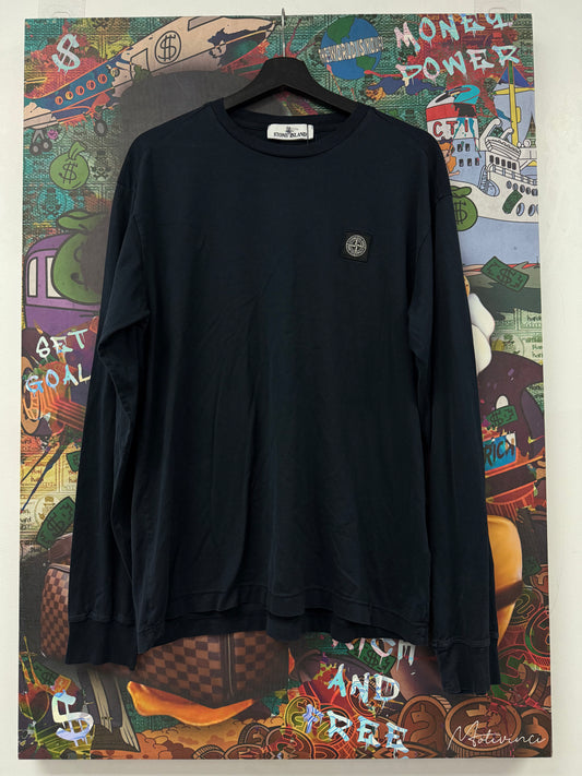 Stone Island LS Navy Used Large