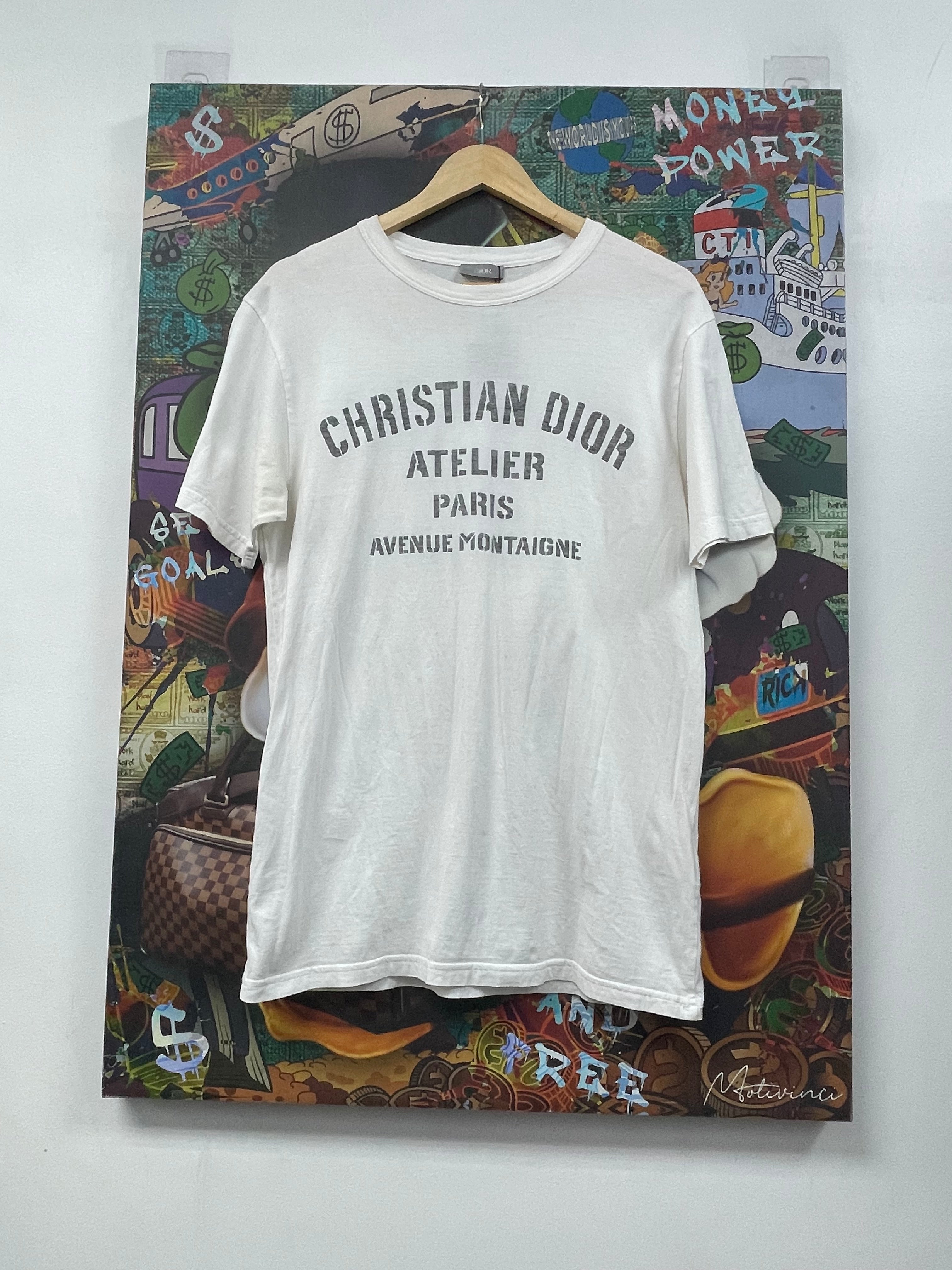 Dior White Atelier Tee