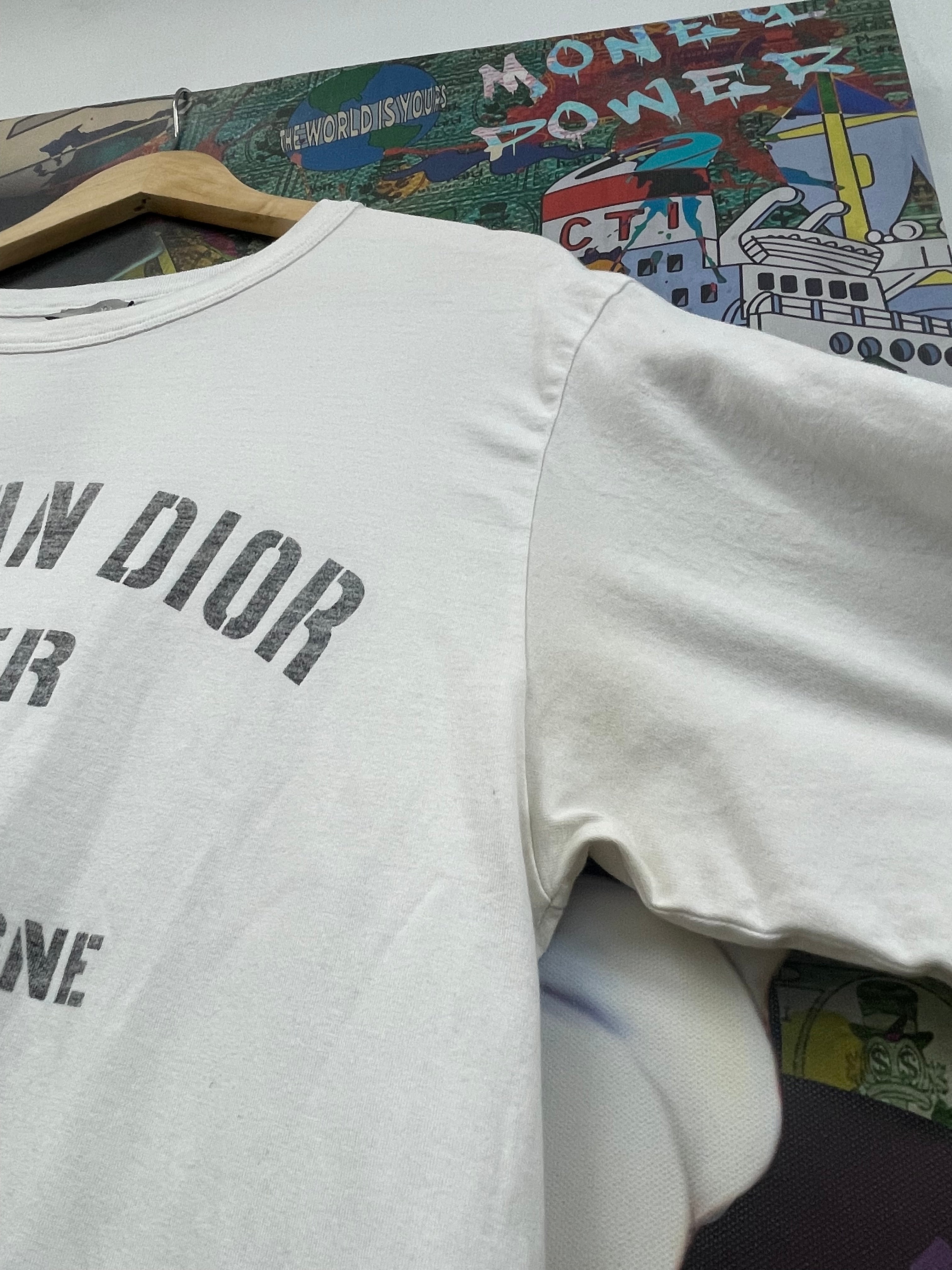 Dior White Atelier Tee