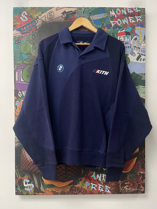 Kith  BMW Nelson Rugby Techno Violet New With Tags