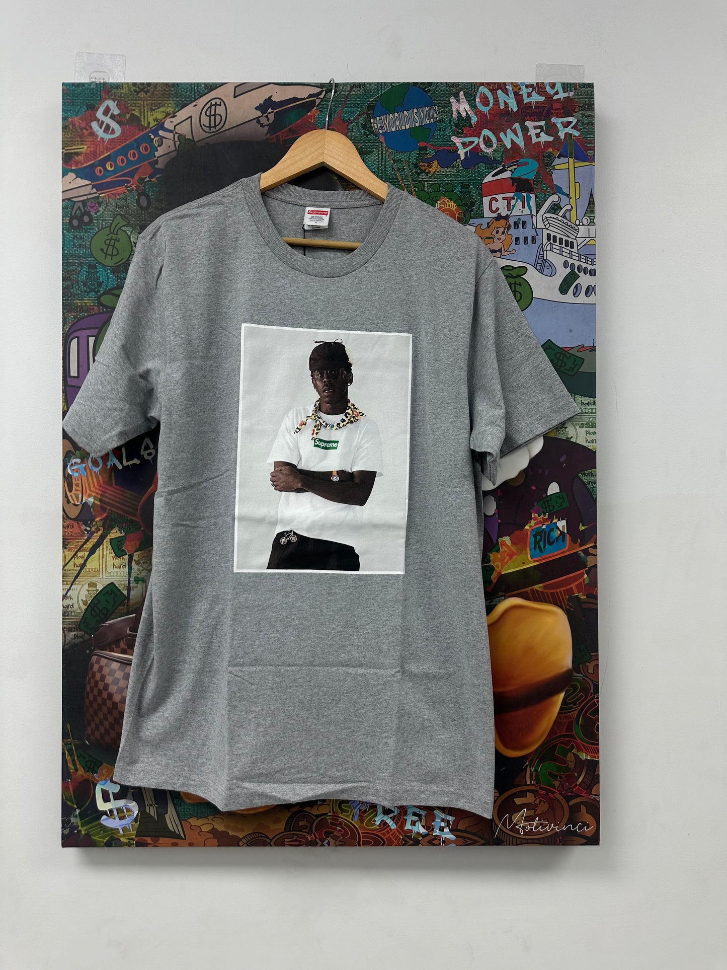 Supreme Tee Grey Tyler The Creator New Large N/A