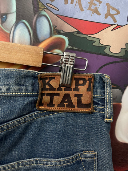 Kapital Light Wash Studded Jeans Used