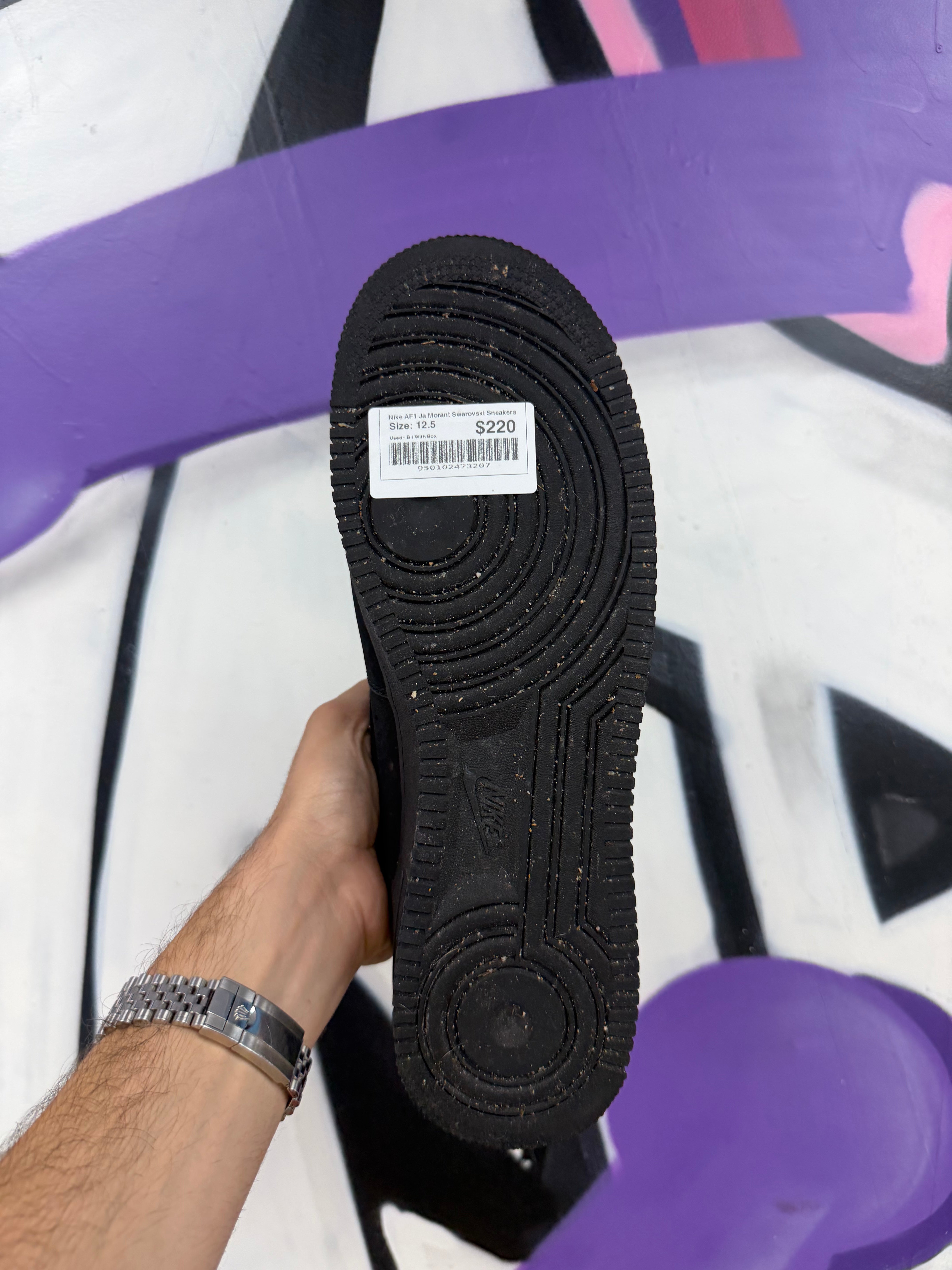 Nike AF1 Ja Morant Swarovski Sneakers