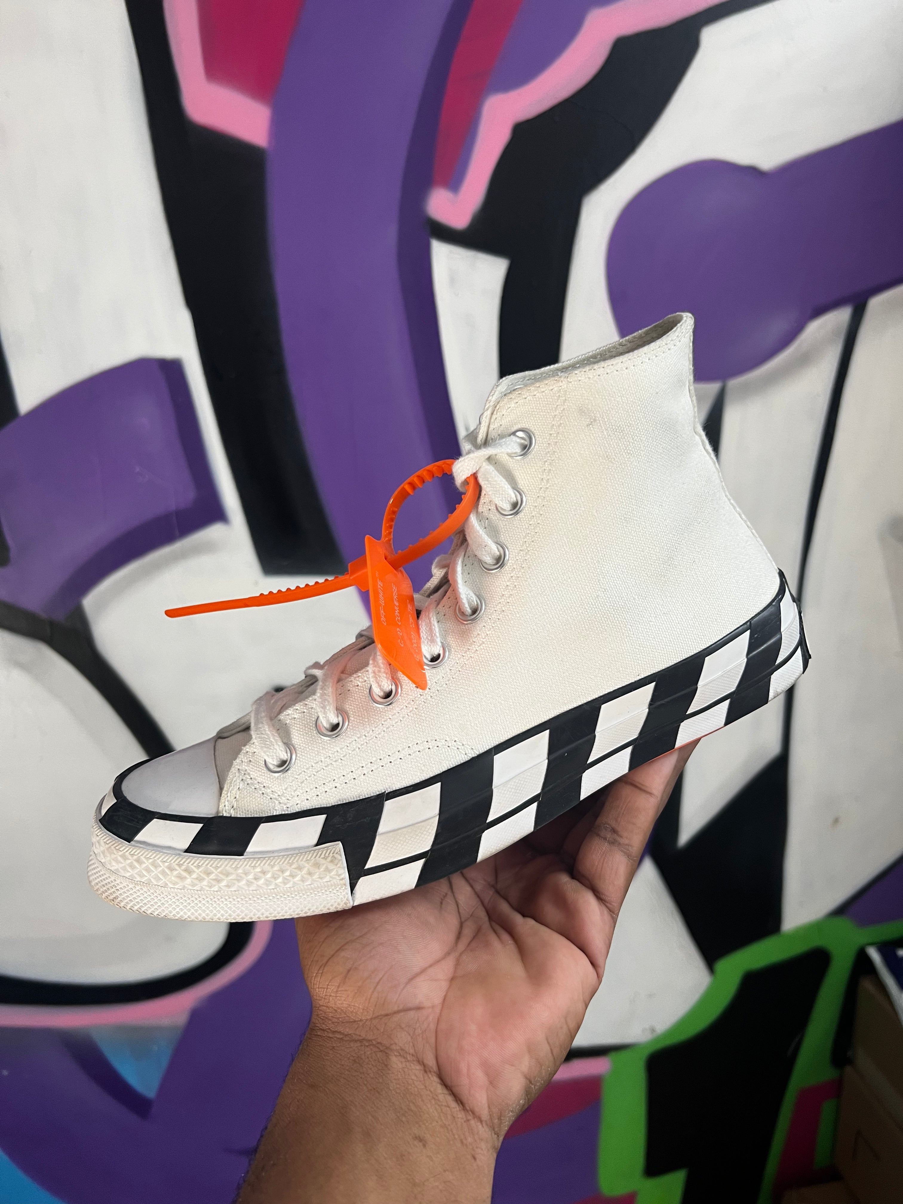 Converse Off White Chuck Hi 70 Sneakers
