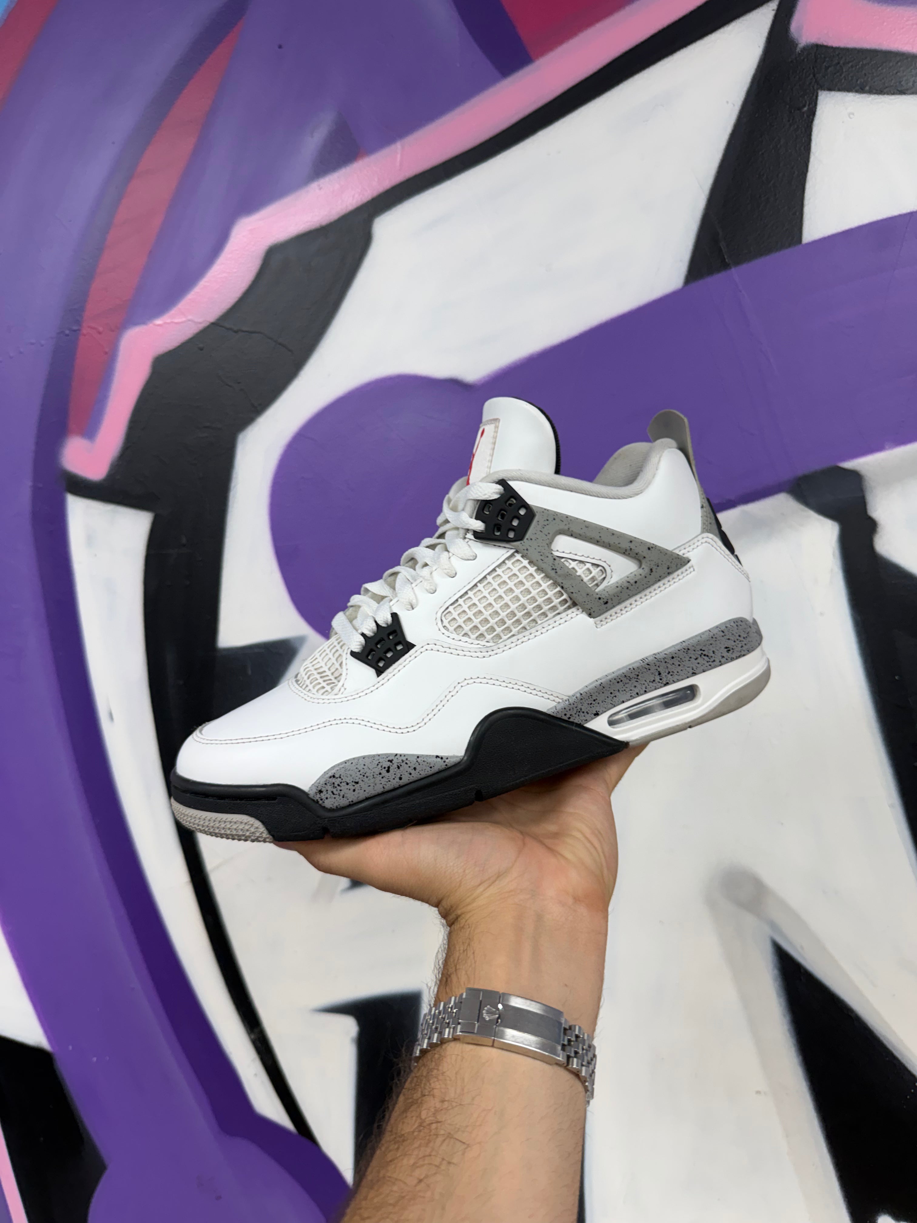 Jordan 4 White Cement Reimagined Sneakers