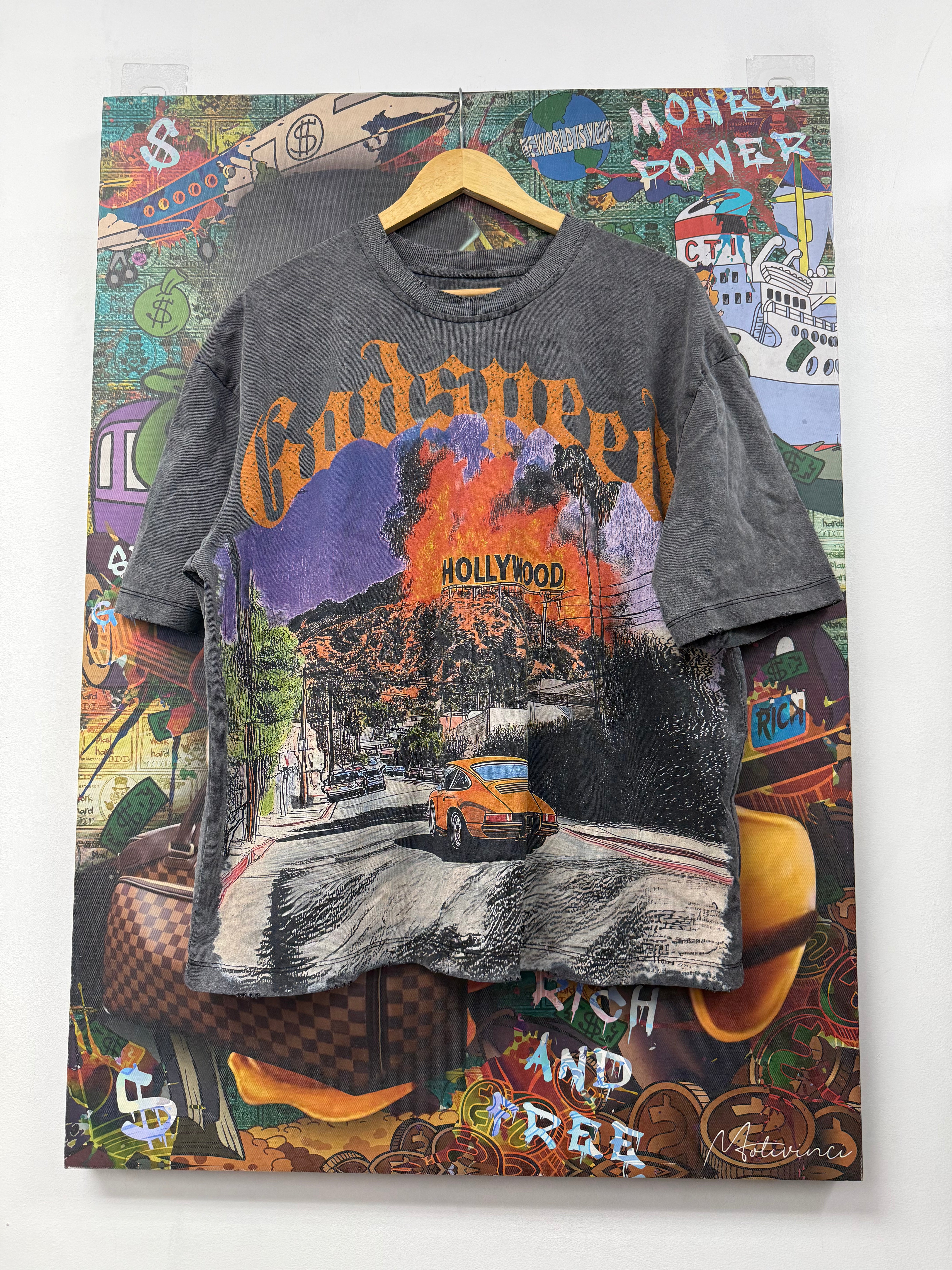 Godspeed Grey Los Scandolous Tee