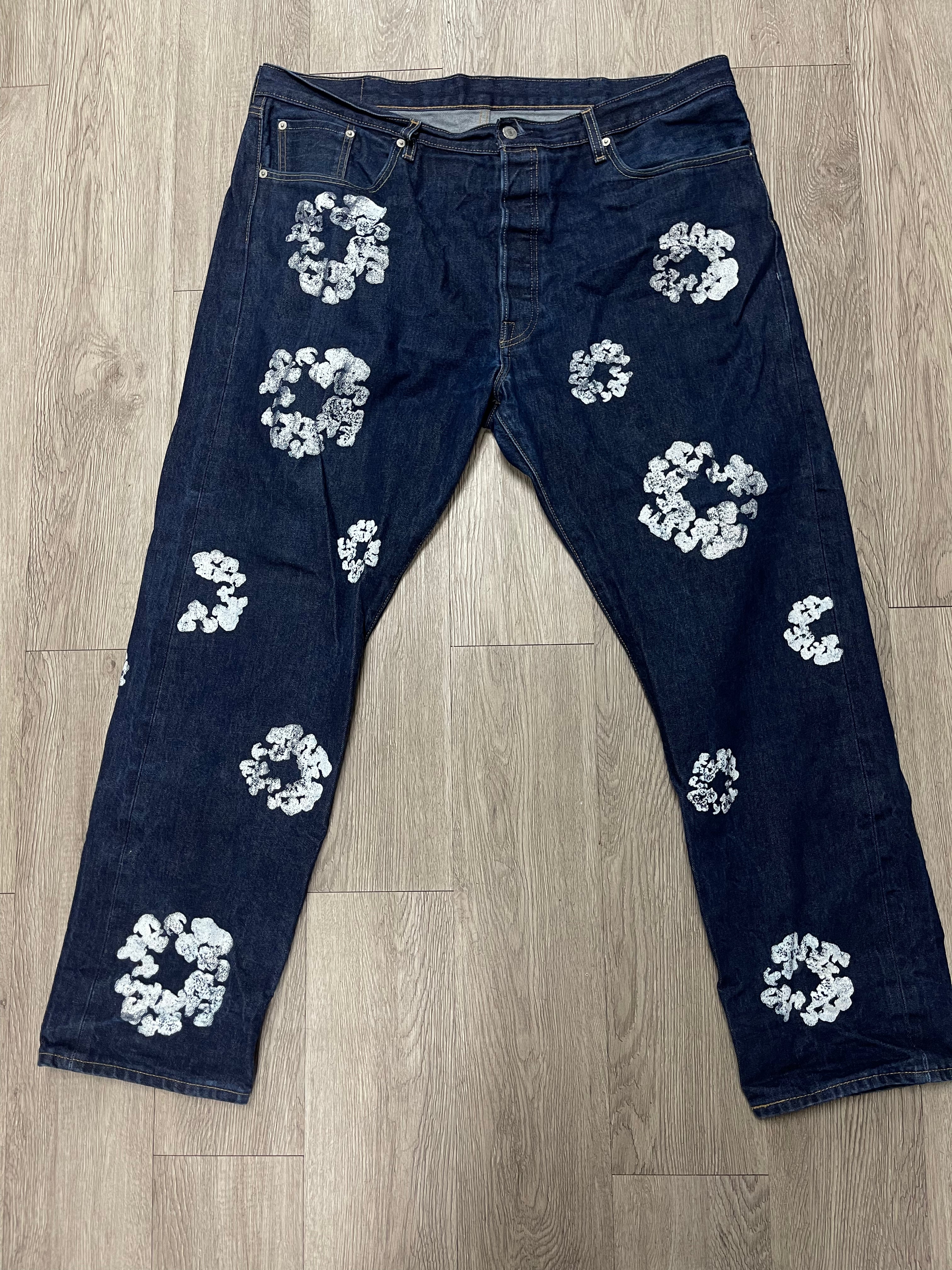 Denim Tears Navy Wash Jeans