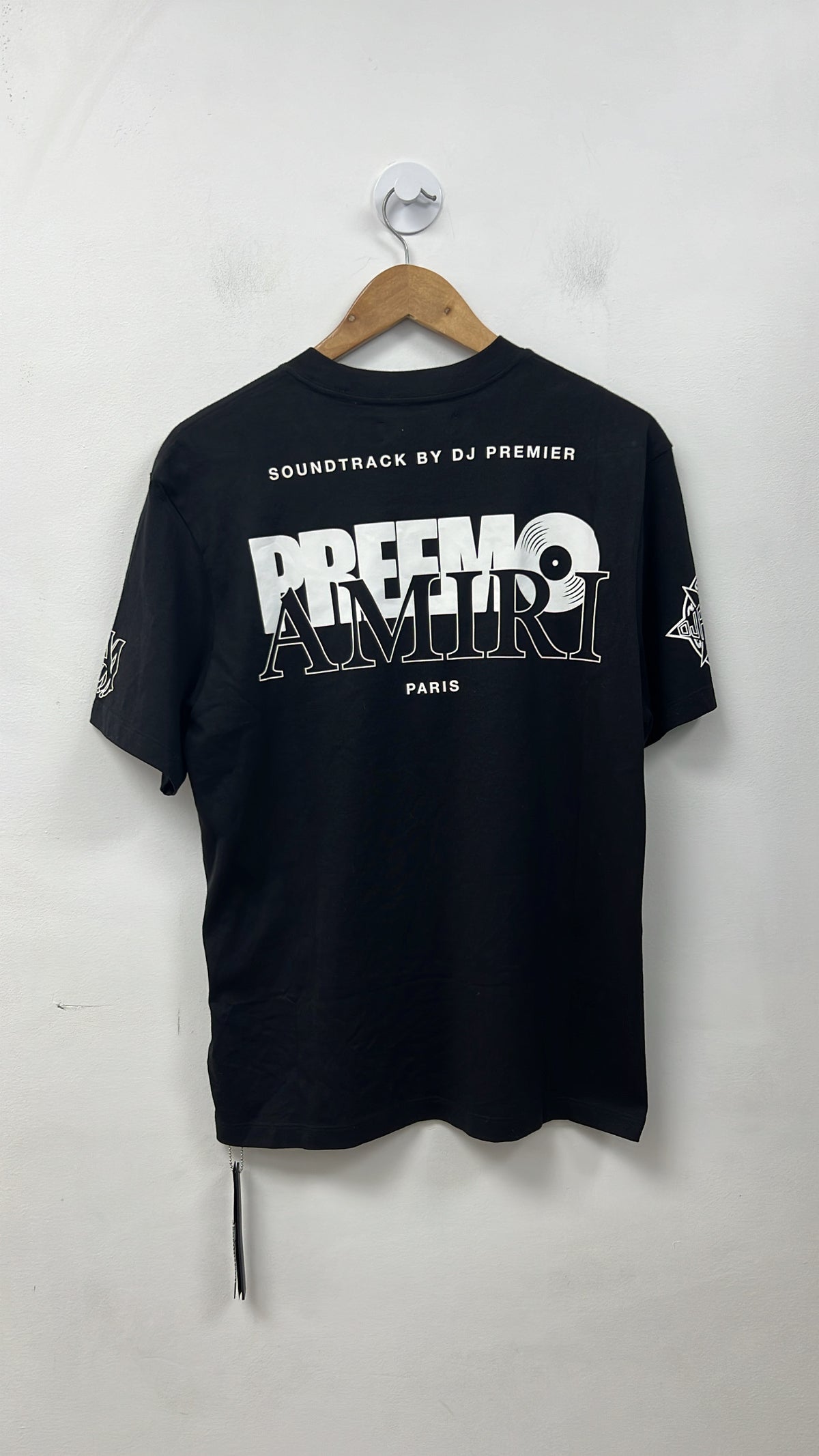 Amiri Black White Preemo Tee