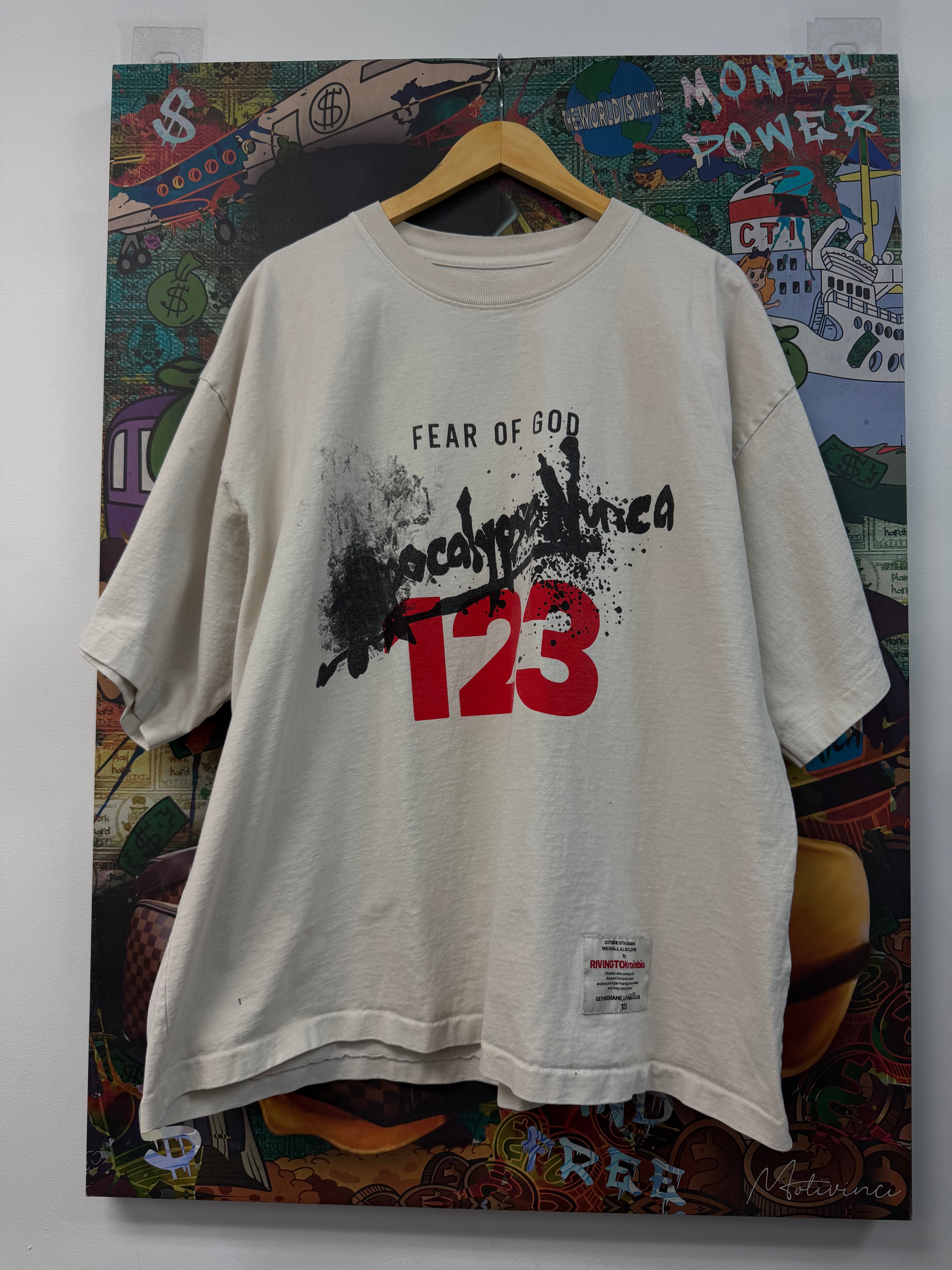 Rivington 123 x FOG Cream Red Tee