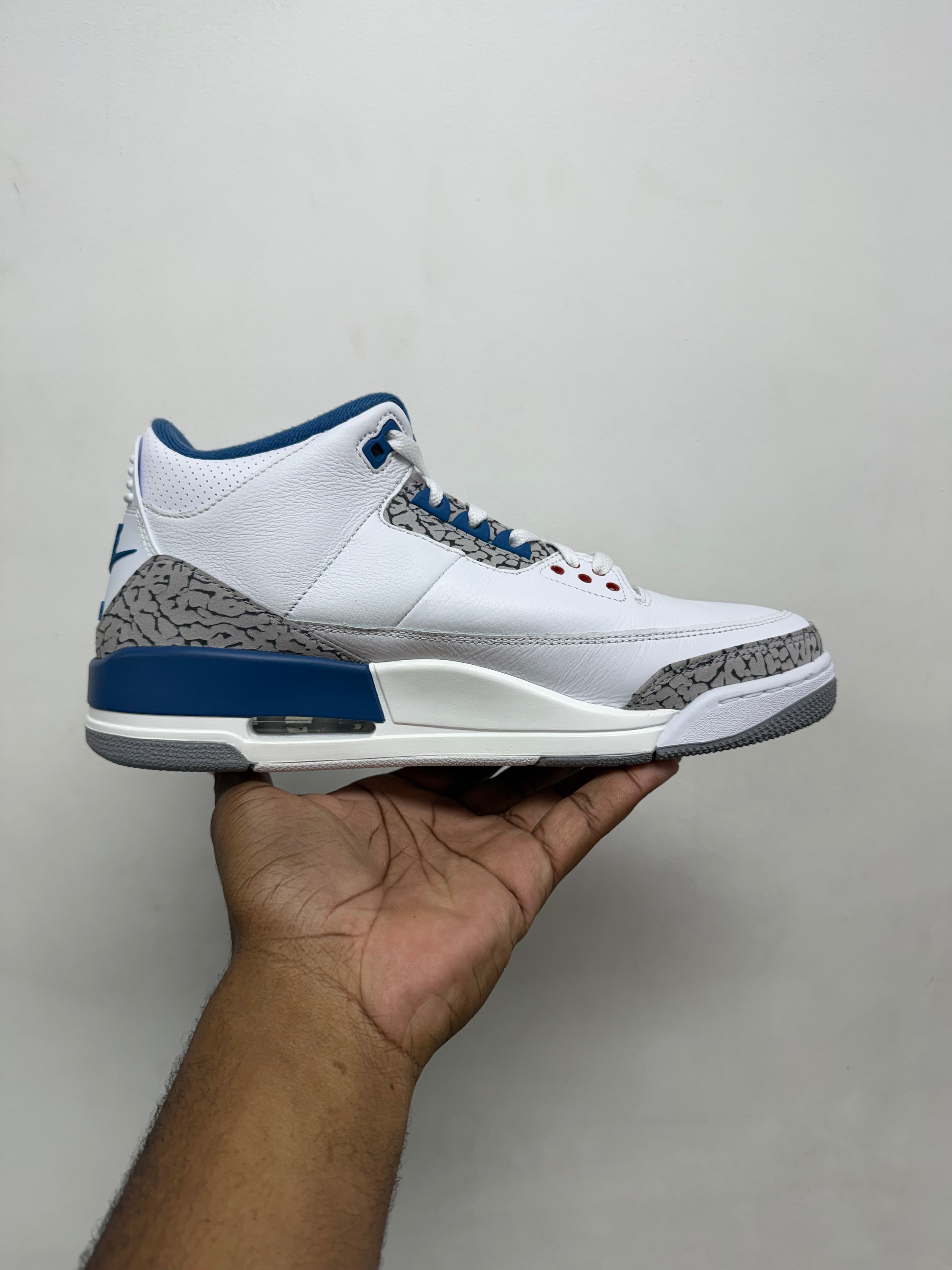 Jordan 3 True Blue Sneakers