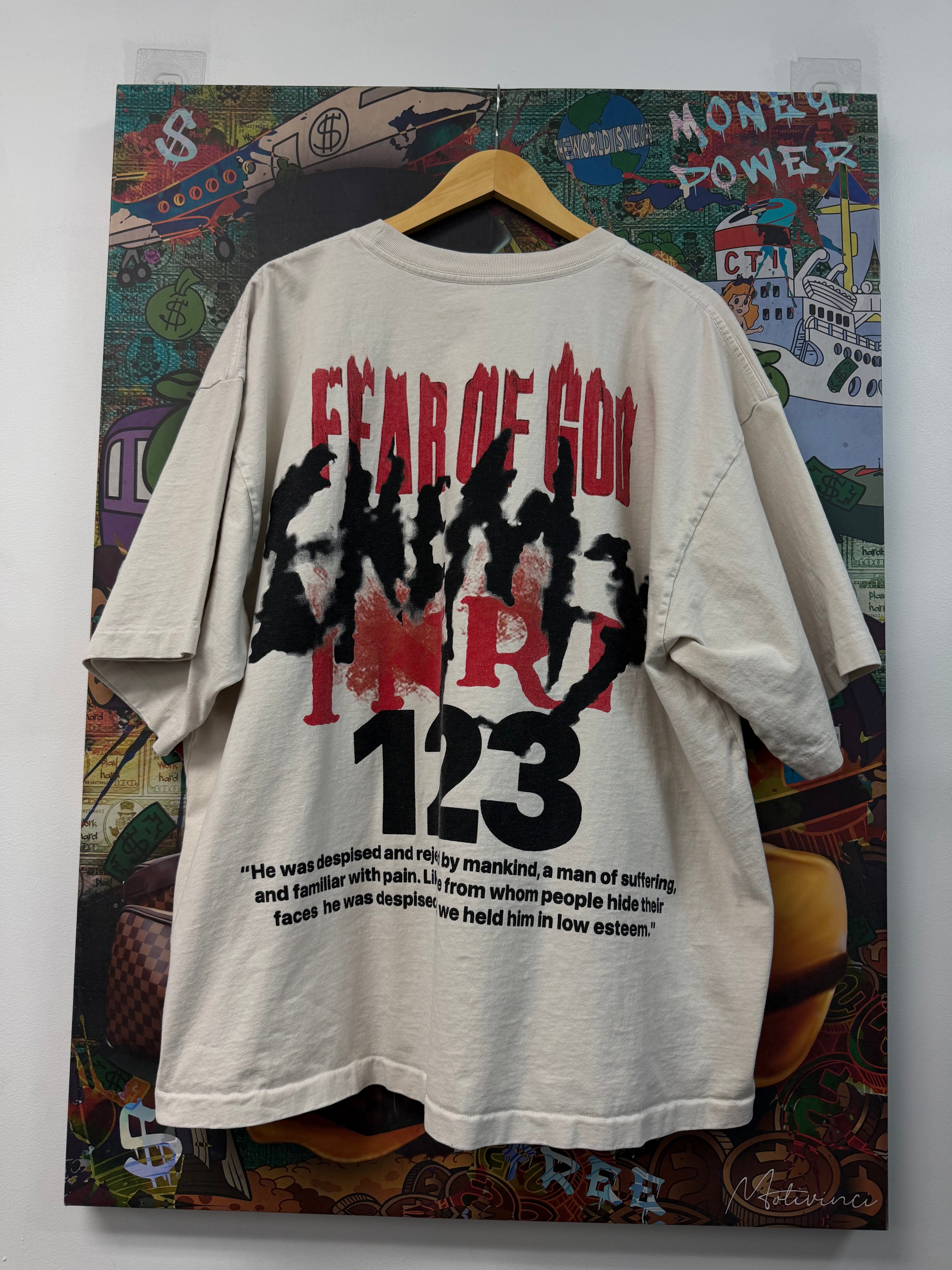 Rivington 123 x FOG Cream Red Tee