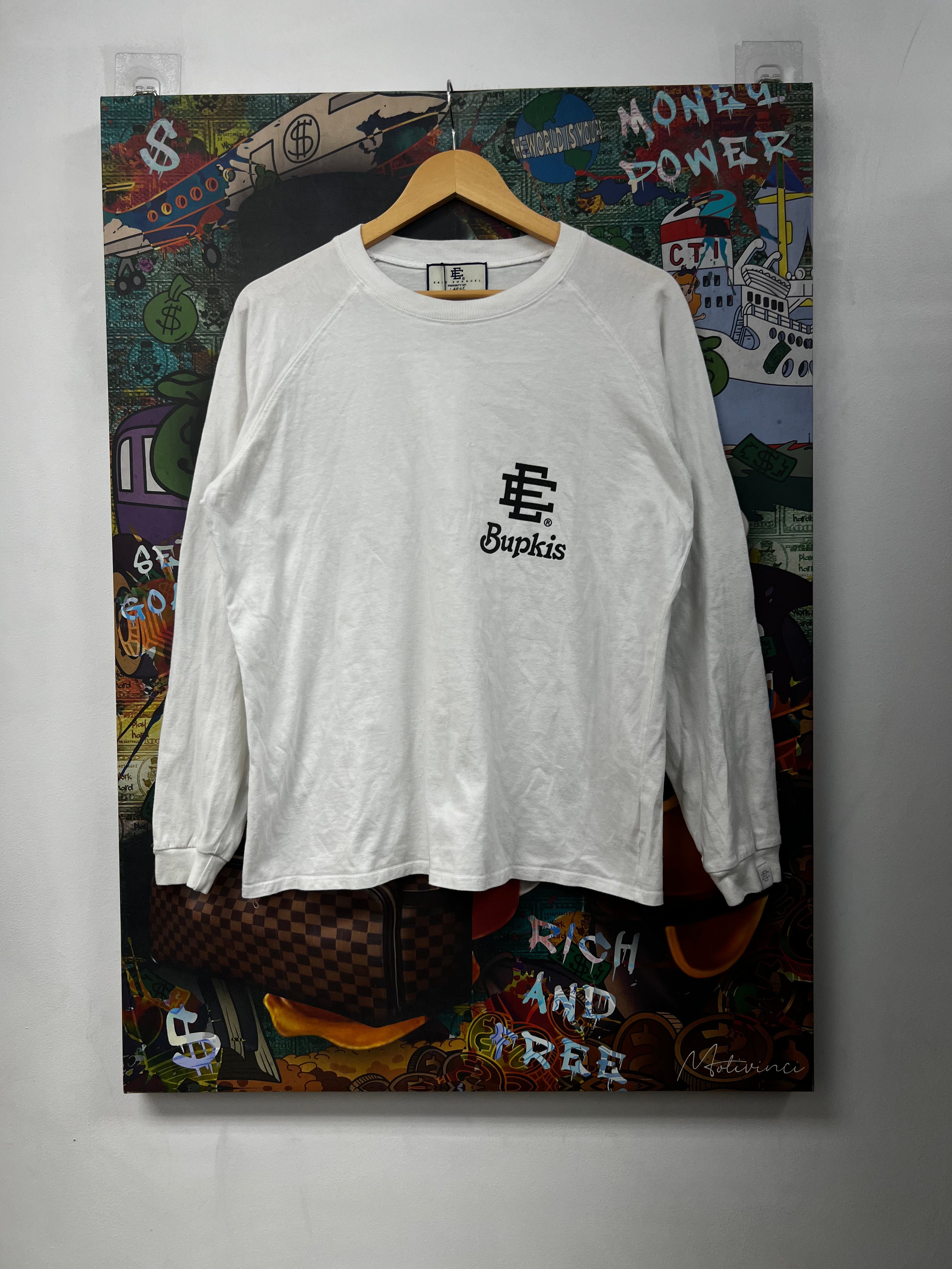 Eric Emanuel White Bupkis Long Sleeve