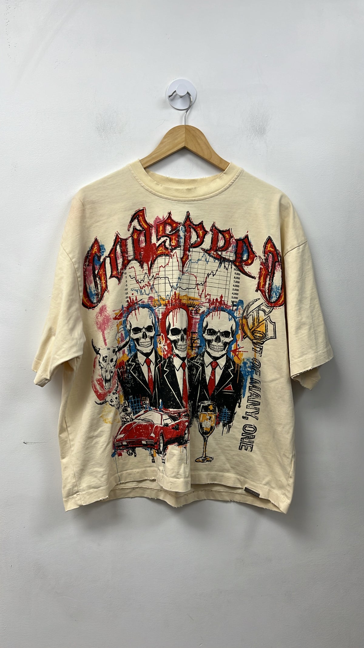 Godspeed Chart Bone Tee