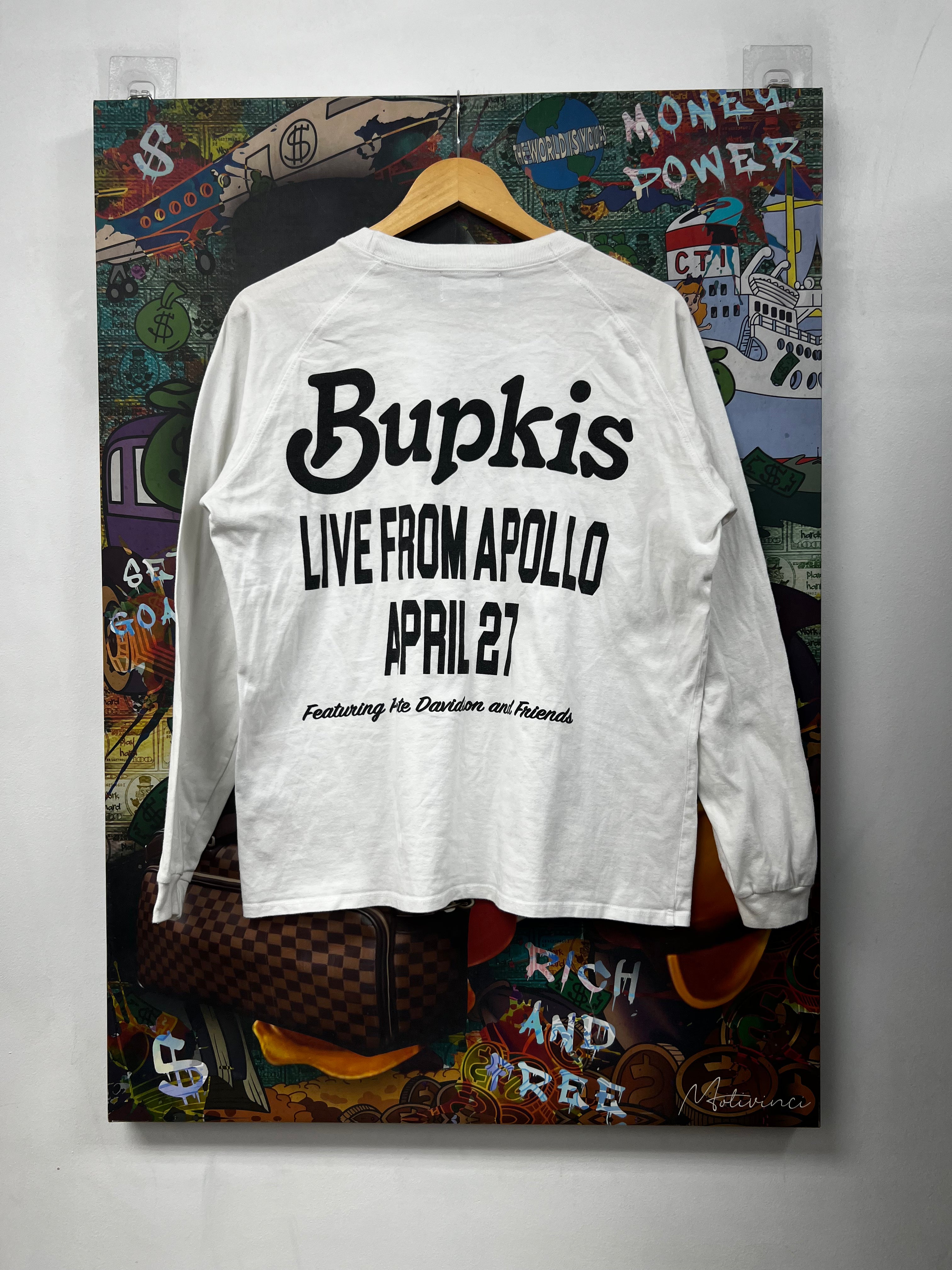 Eric Emanuel White Bupkis Long Sleeve