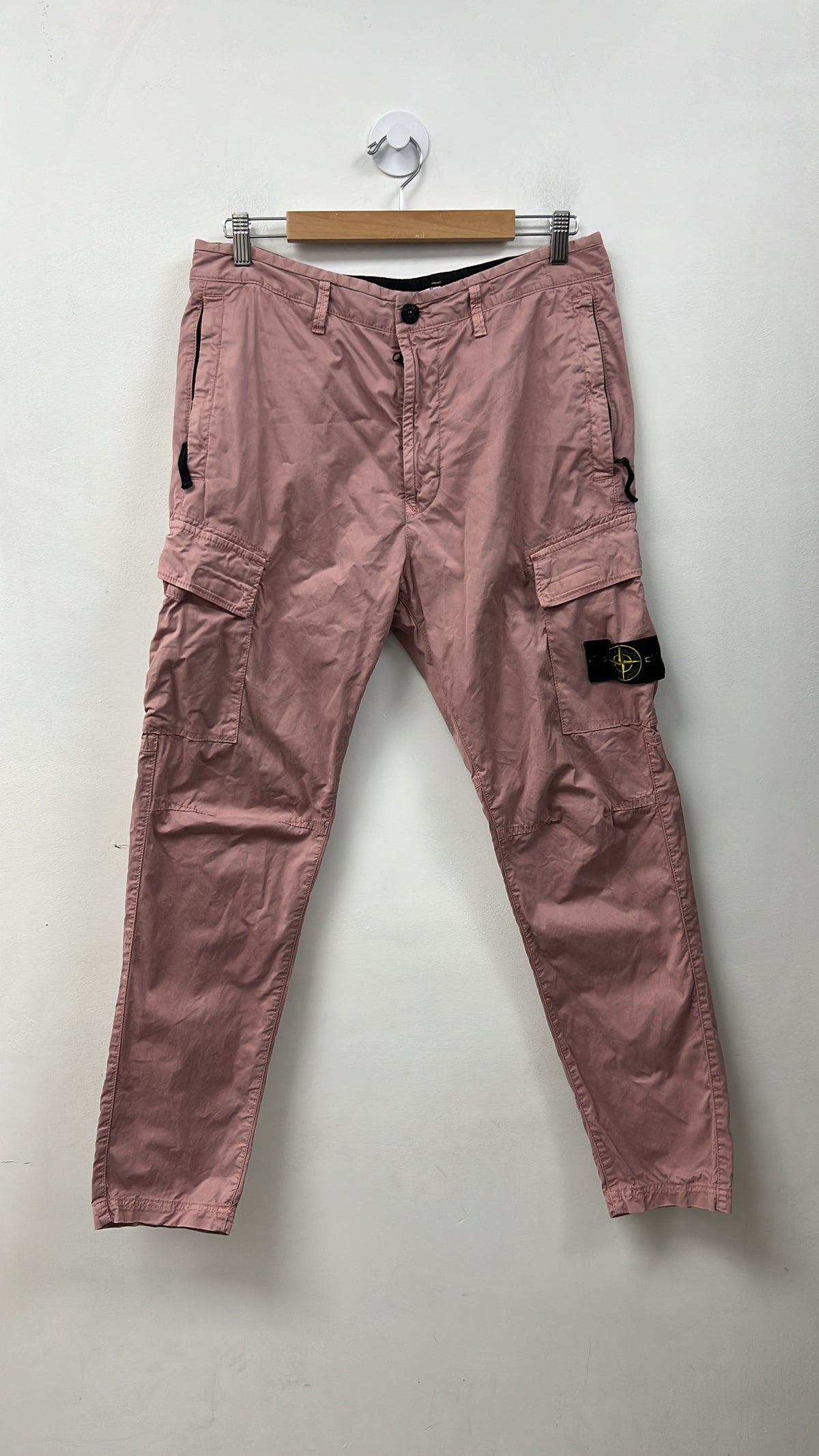 Stone Island Salmon Pink Cargo Pants