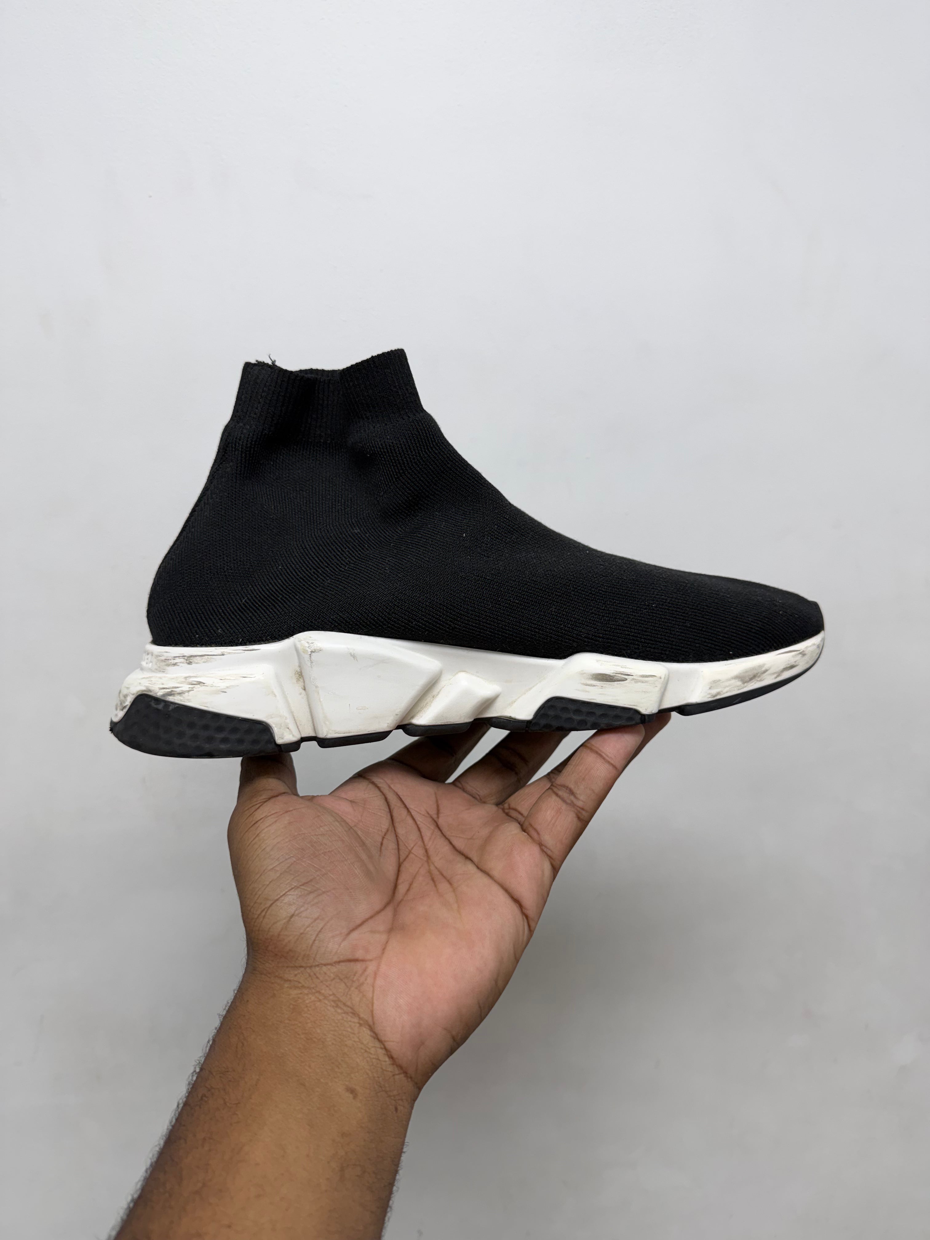 Balenciaga Black Speed Trainer Sneakers