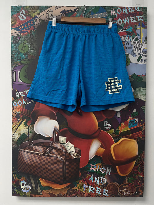 EE Shorts Blue Navy Used