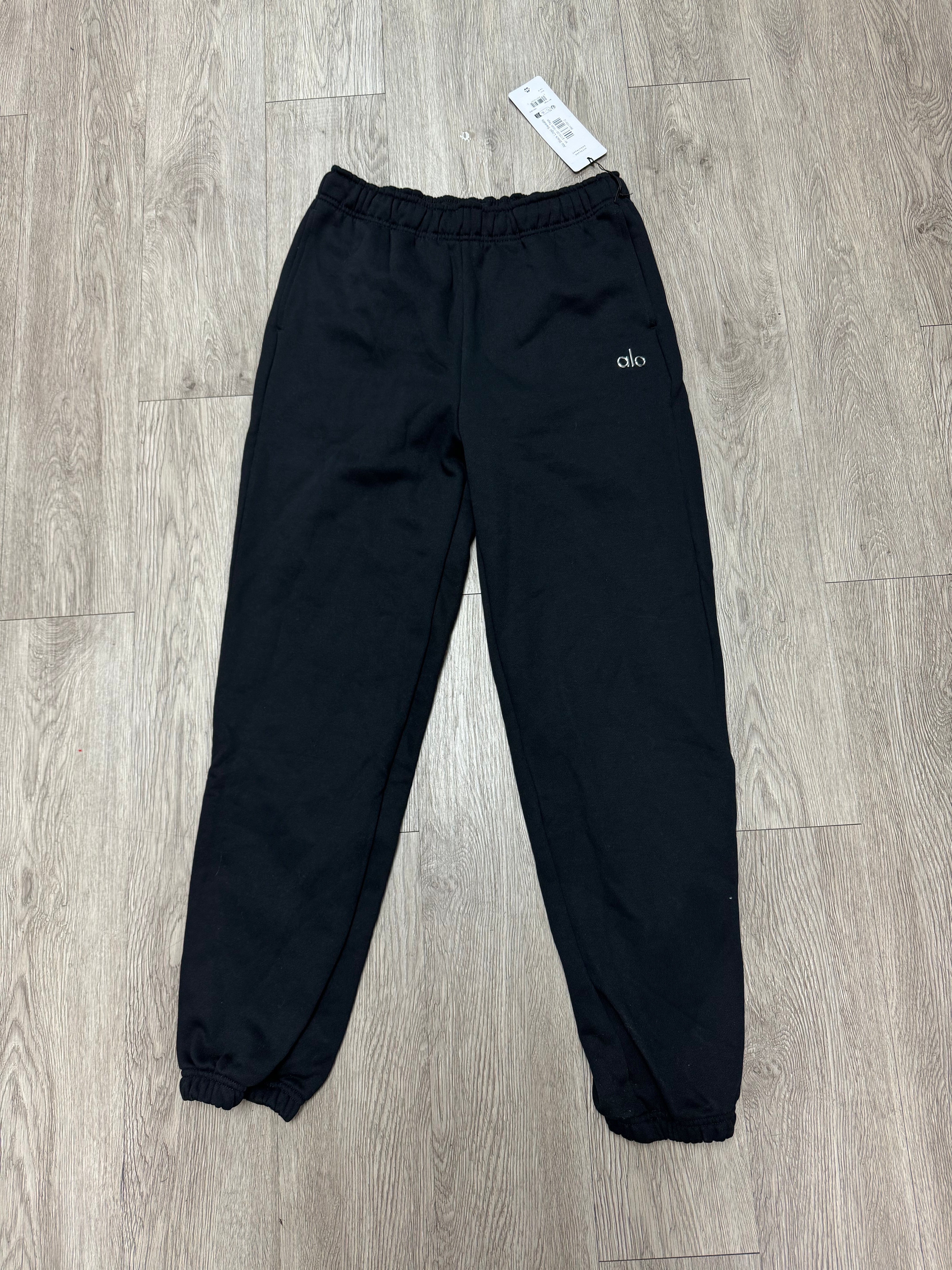 Alo Black Logo Sweats