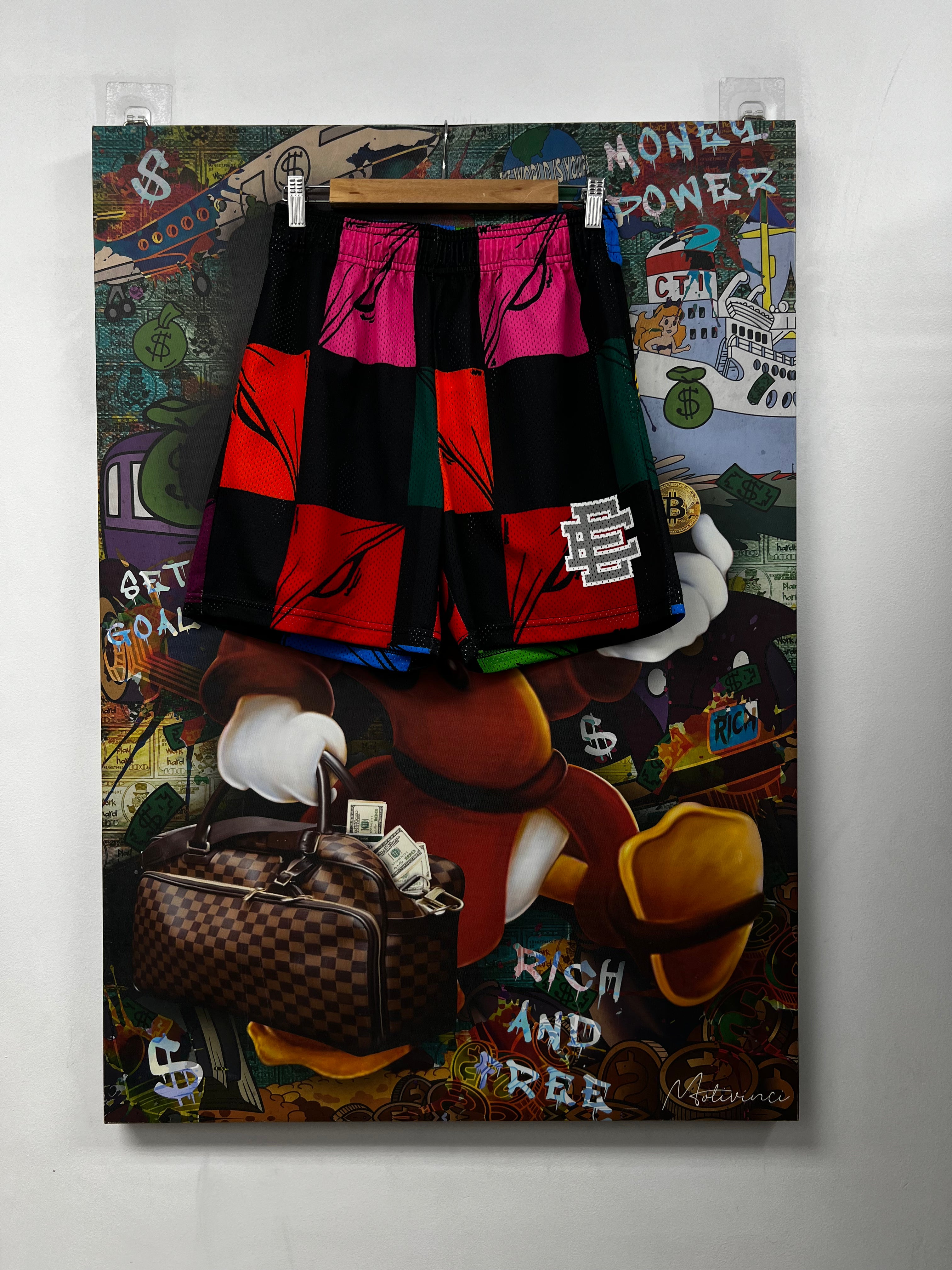 Eric Emanuel Matty Boy 99 Eyes Multi Shorts