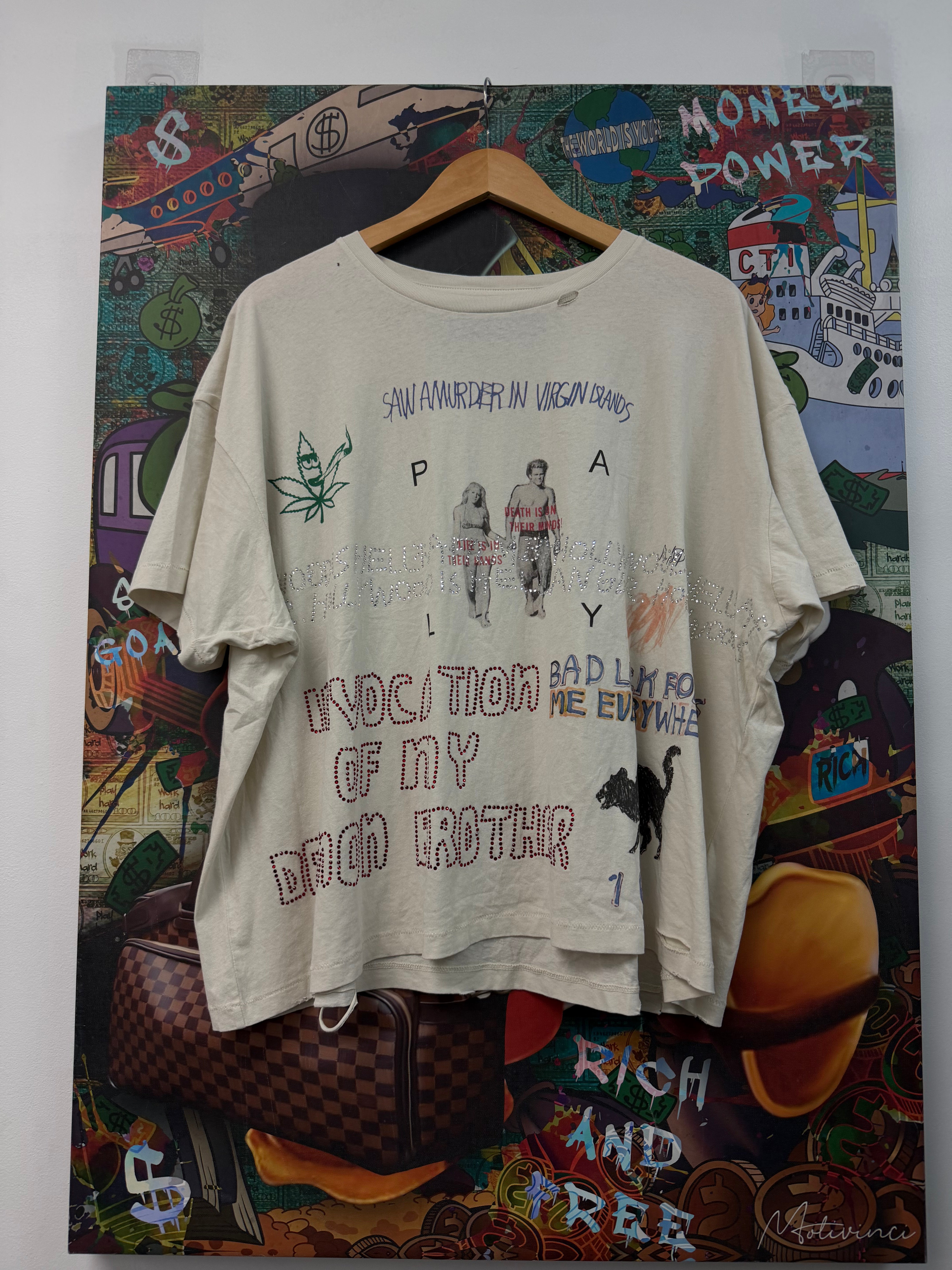 Paly White Bad Luck Tee