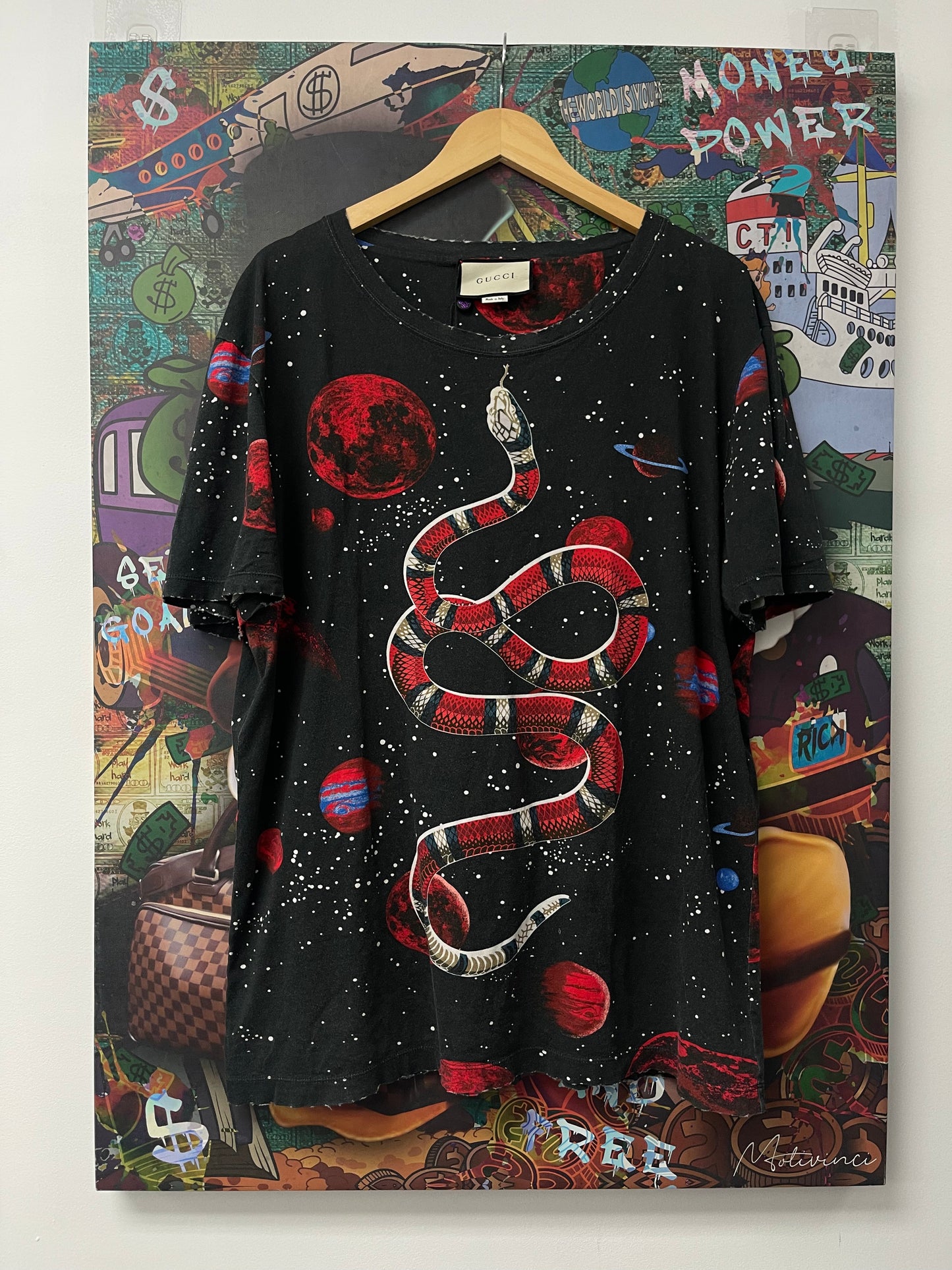Gucci Planet Tee  Used