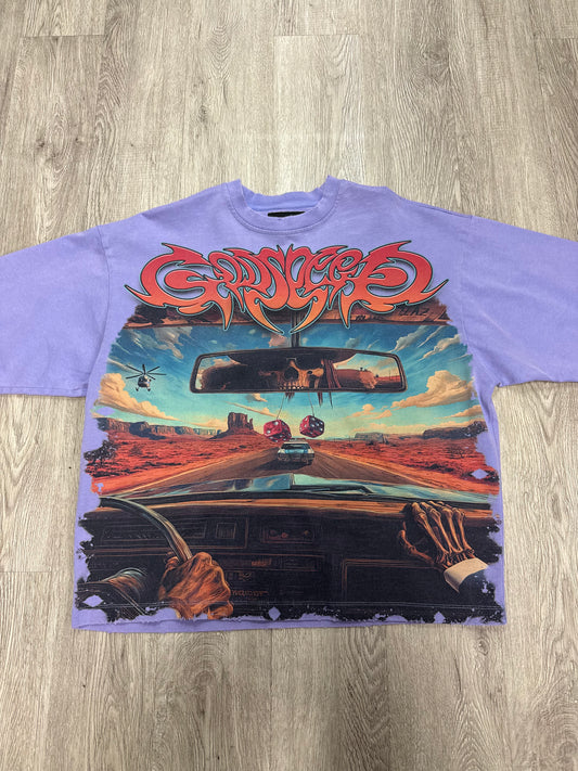 Godspeed On The Run Tee Lavender