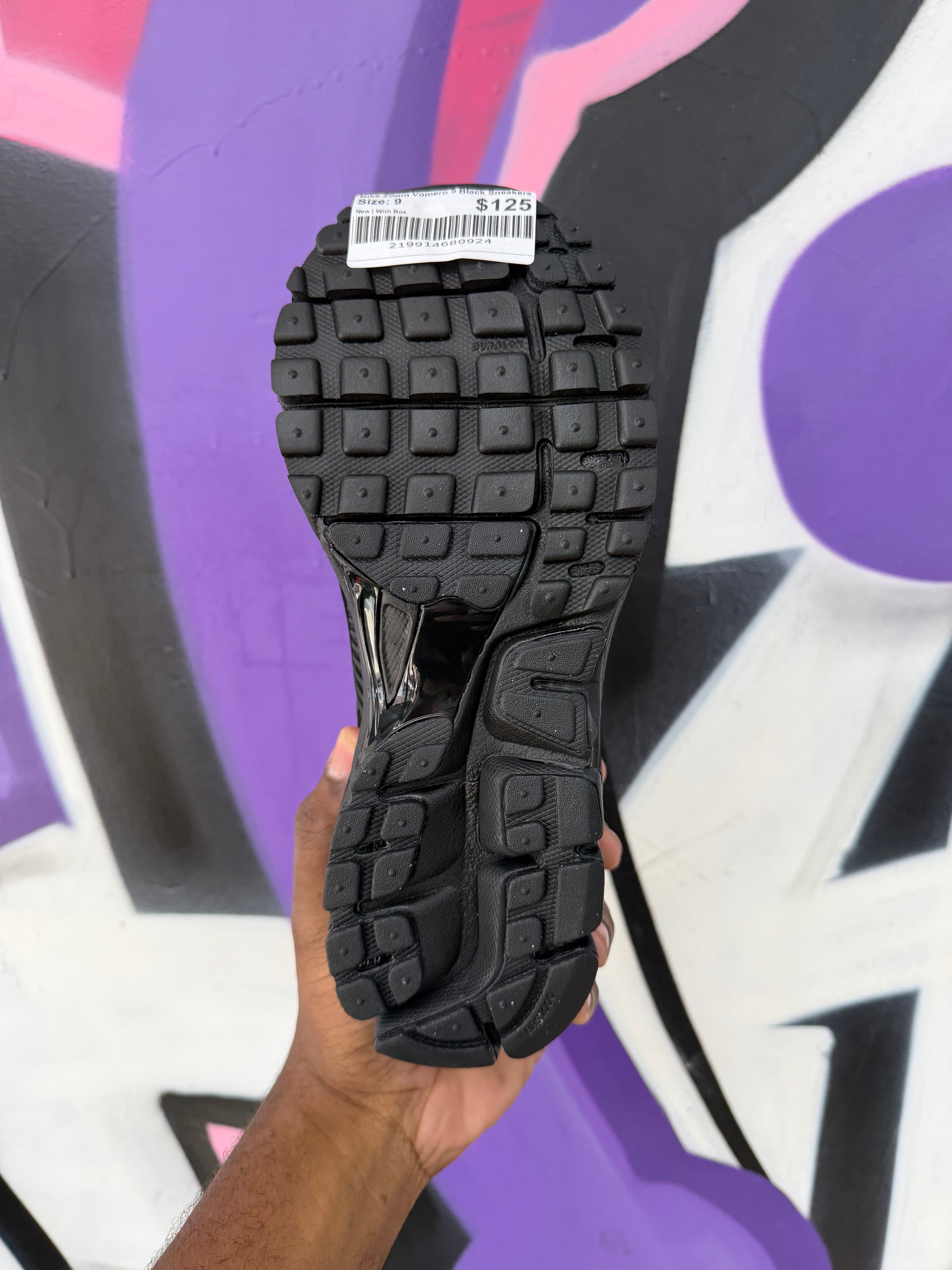 Nike Zoom Vomero 5 Black Sneakers