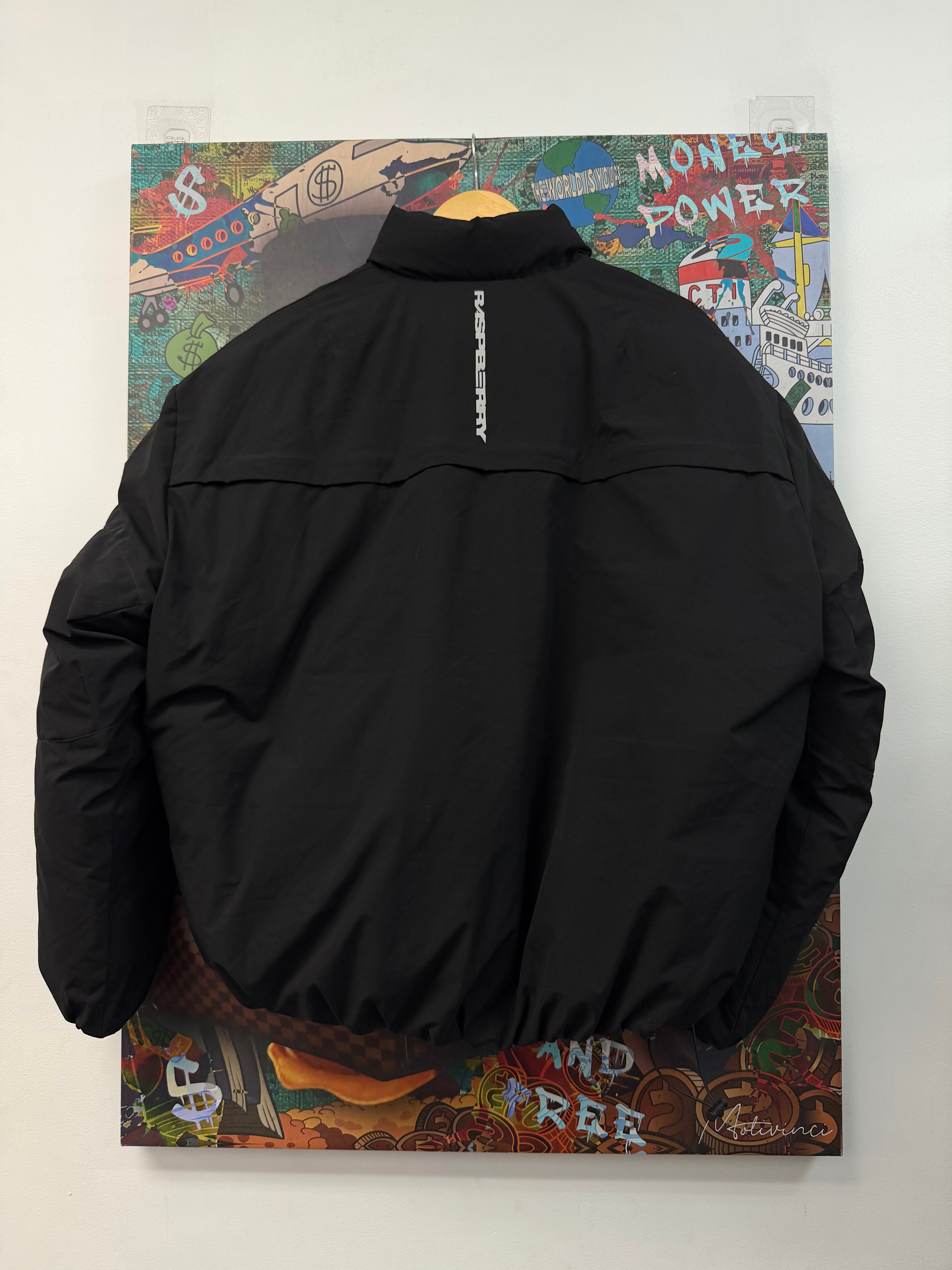Rasberry Hills Black Puffer Jacket