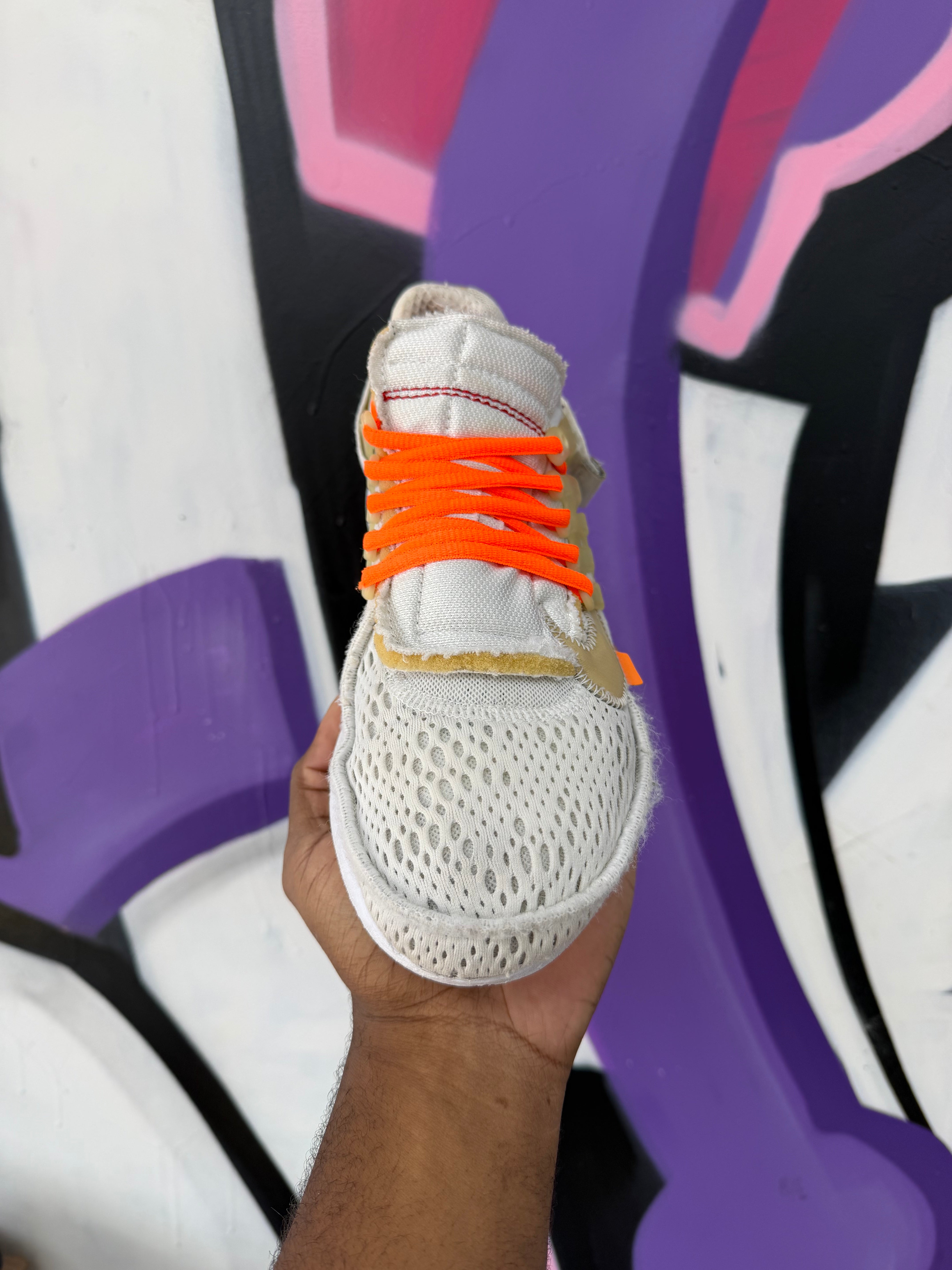 Nike Off White Presto White Sneakers (No Insoles)