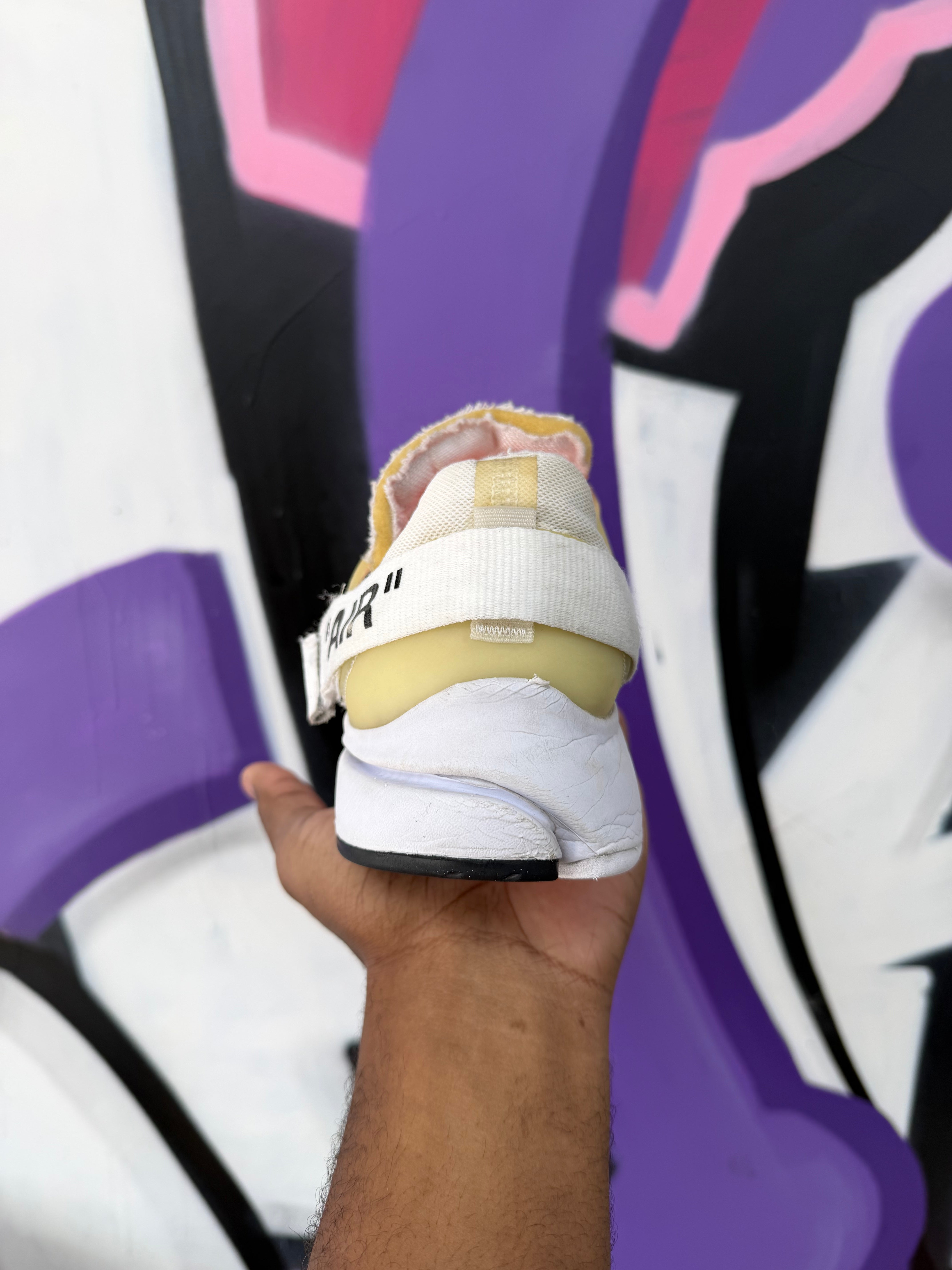 Nike Off White Presto White Sneakers (No Insoles)