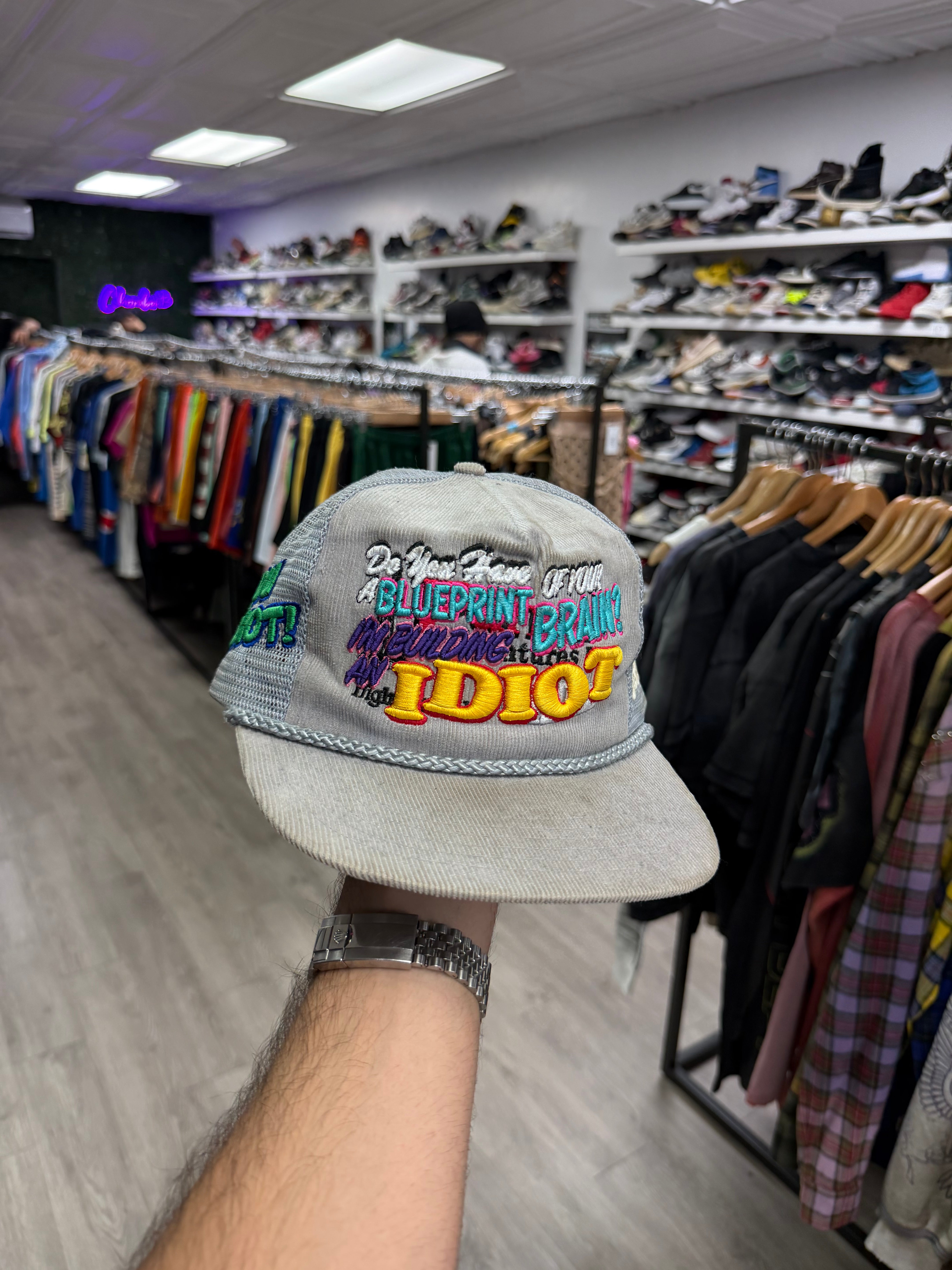 Better With Age Grey Idiot Hat