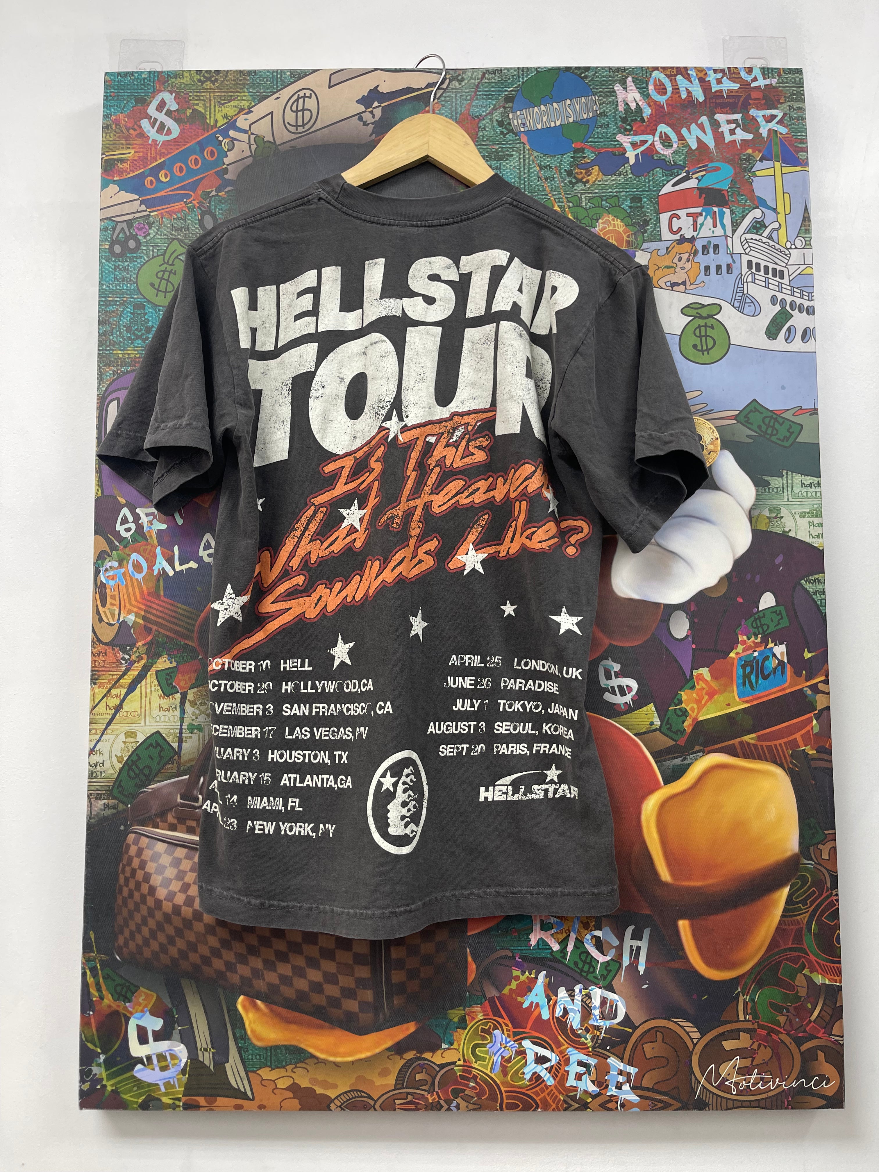 Hellstar Grey Tour Tee
