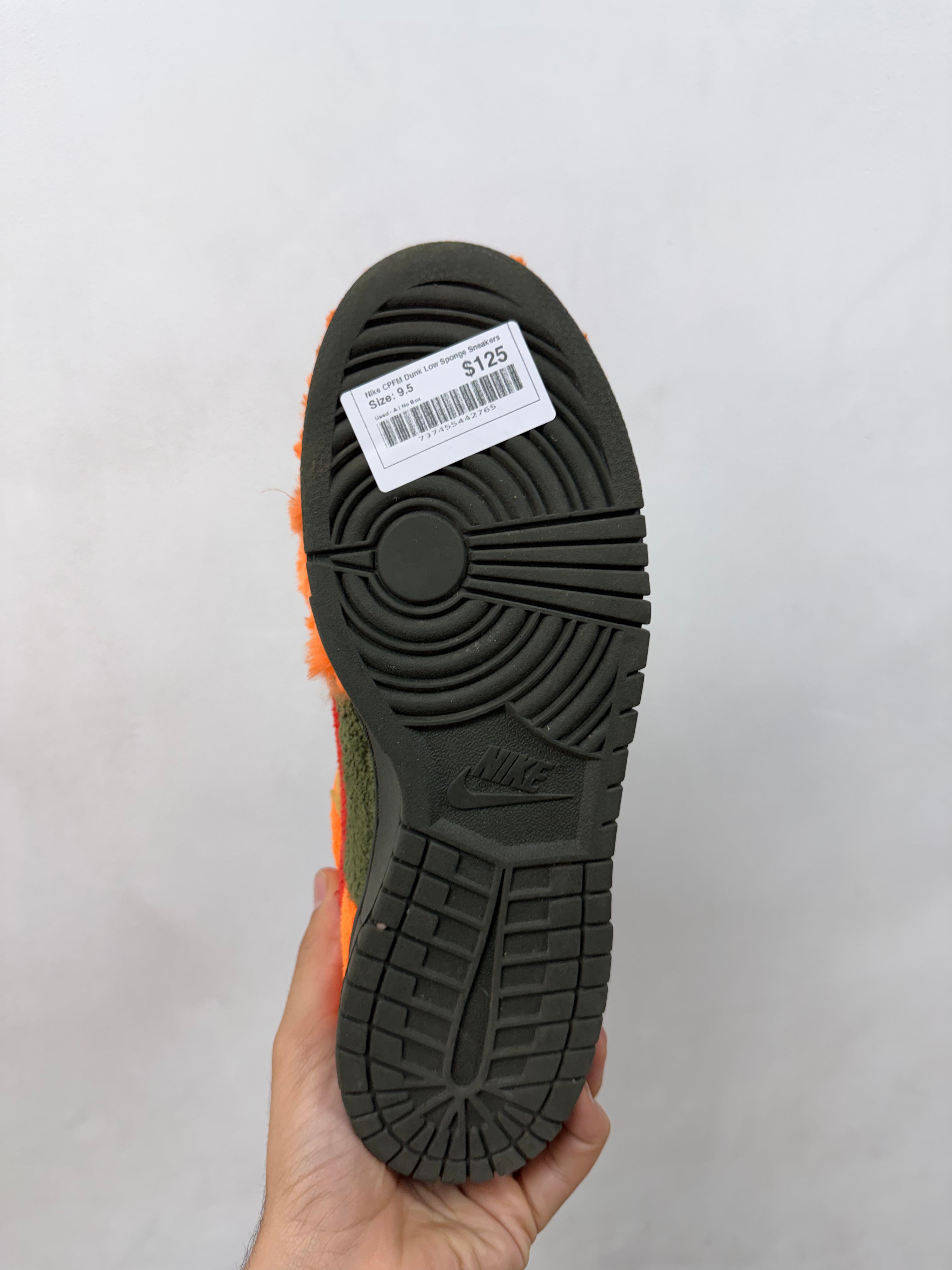 Nike CPFM Dunk Low Sponge Sneakers