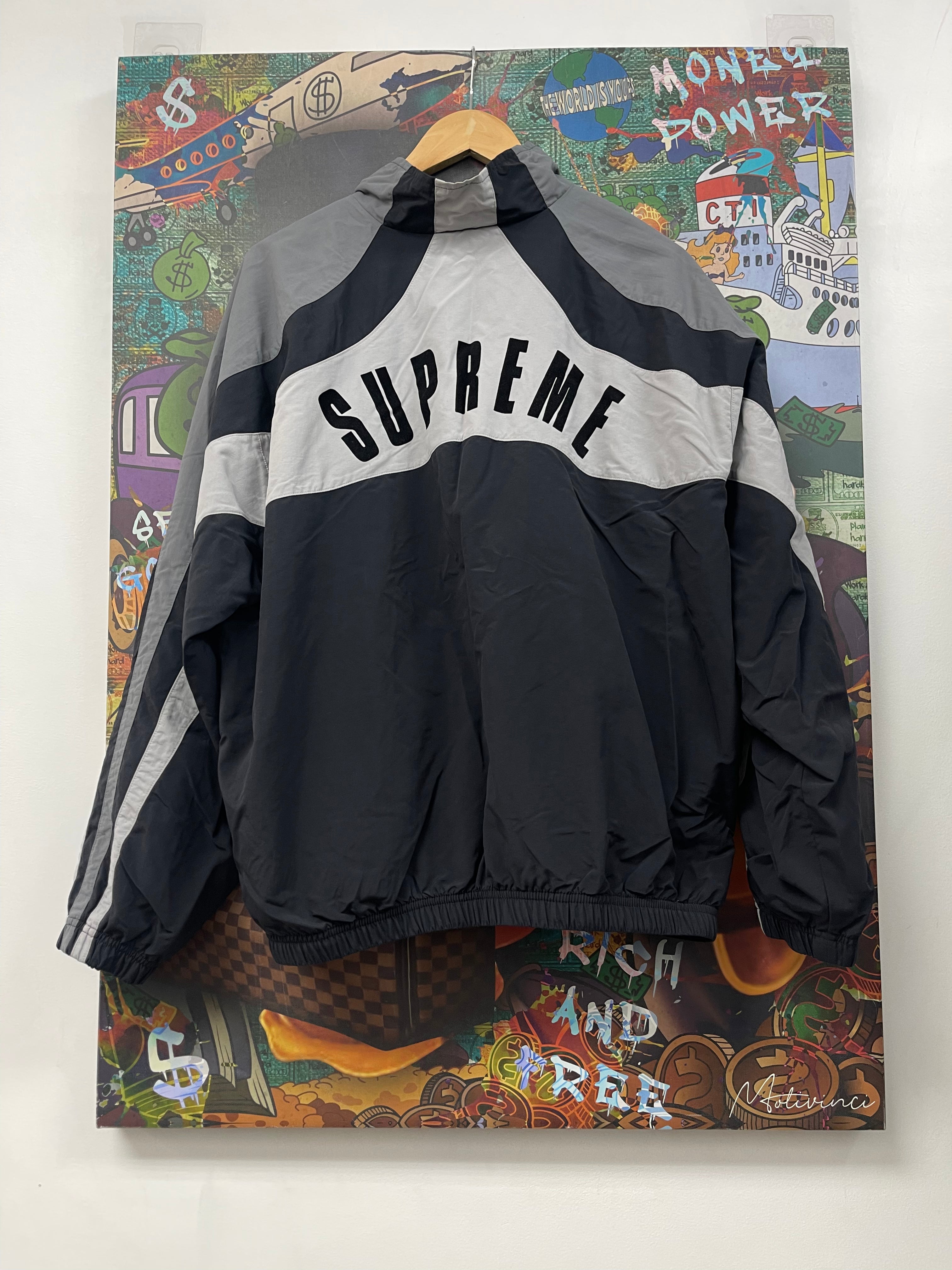 Supreme Grey Black Umbro Track Suit