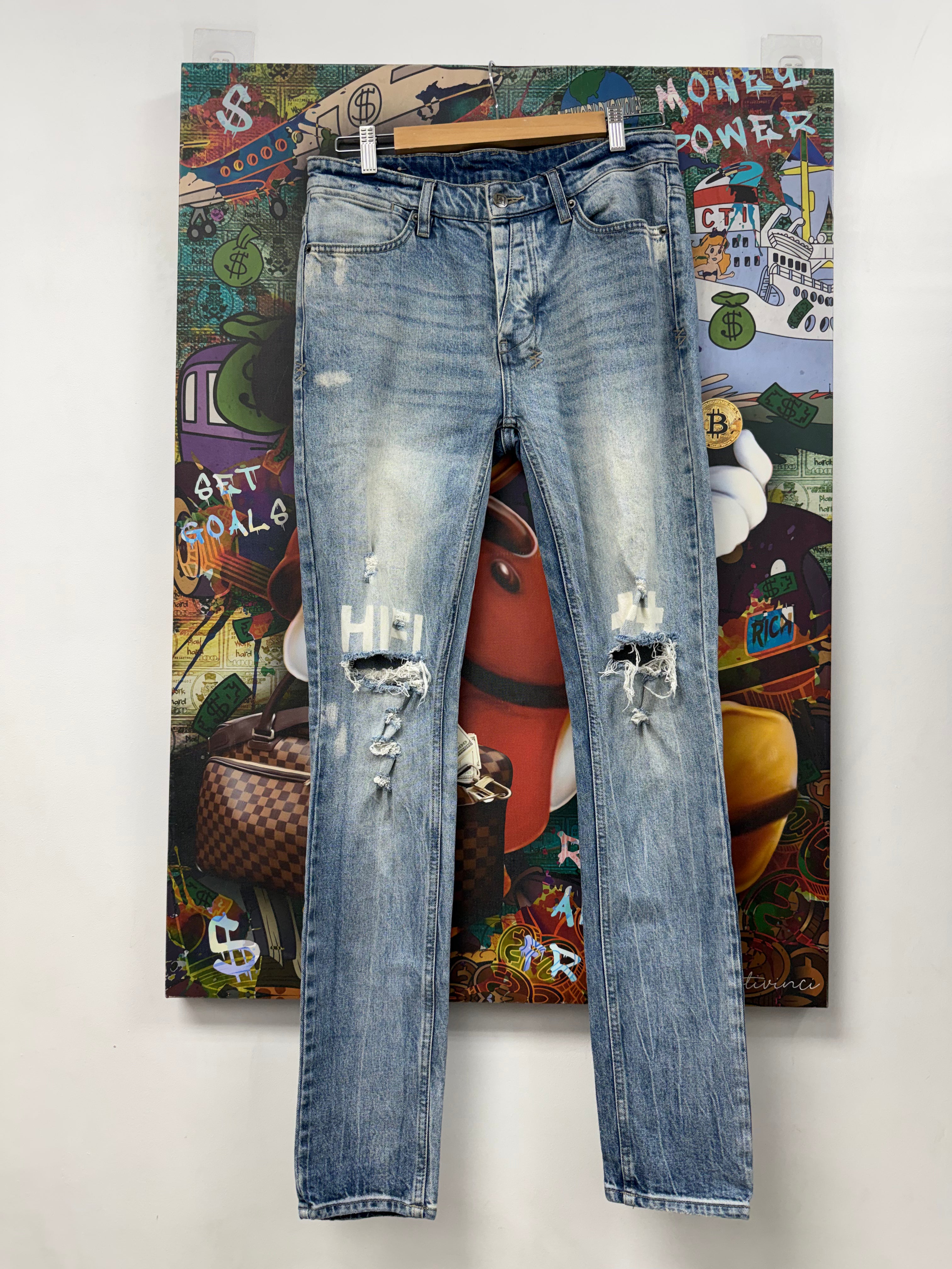 Ksubi Light Wash Van Winkle Jeans