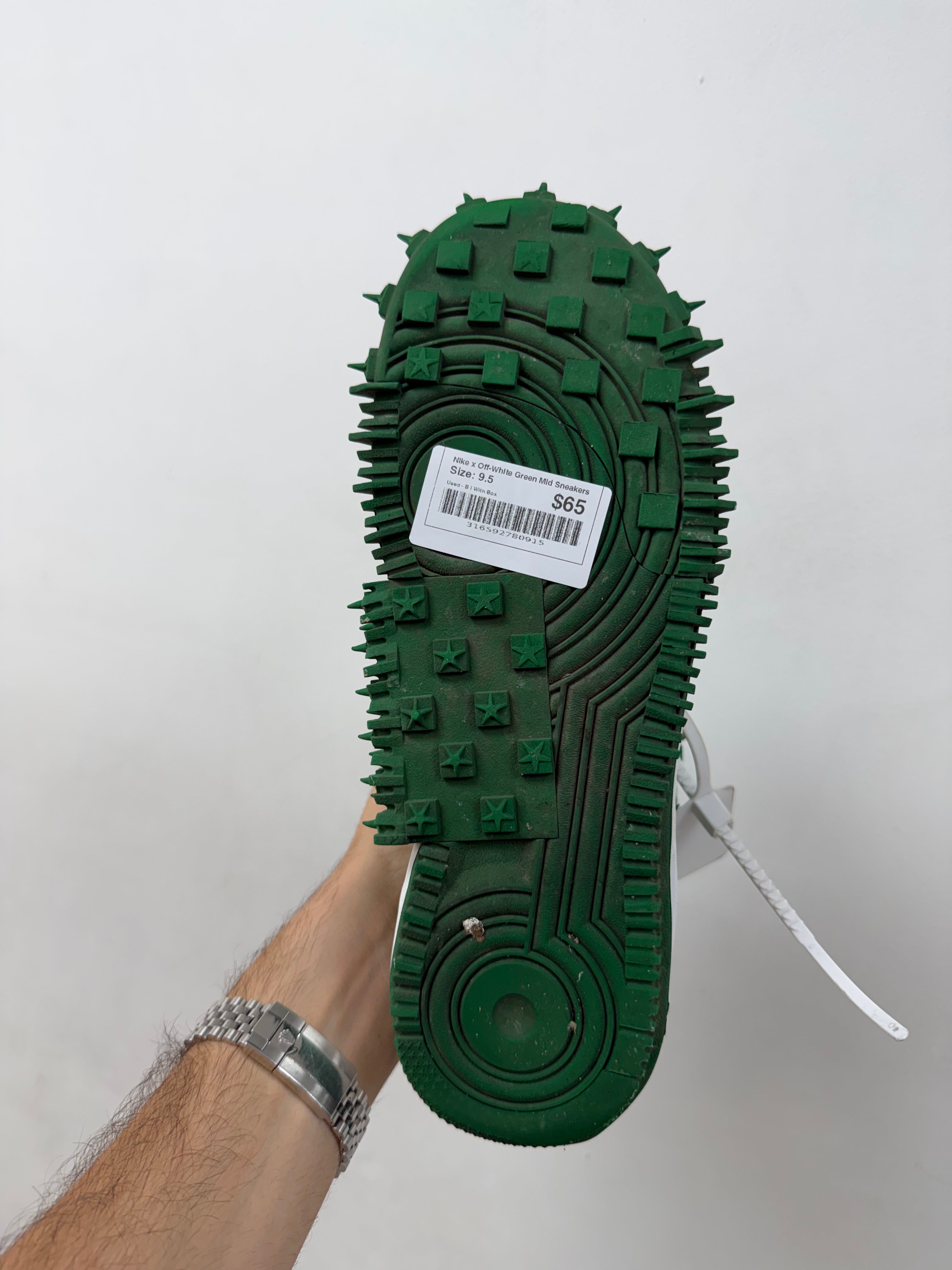Nike x Off-White Green Mid Sneakers