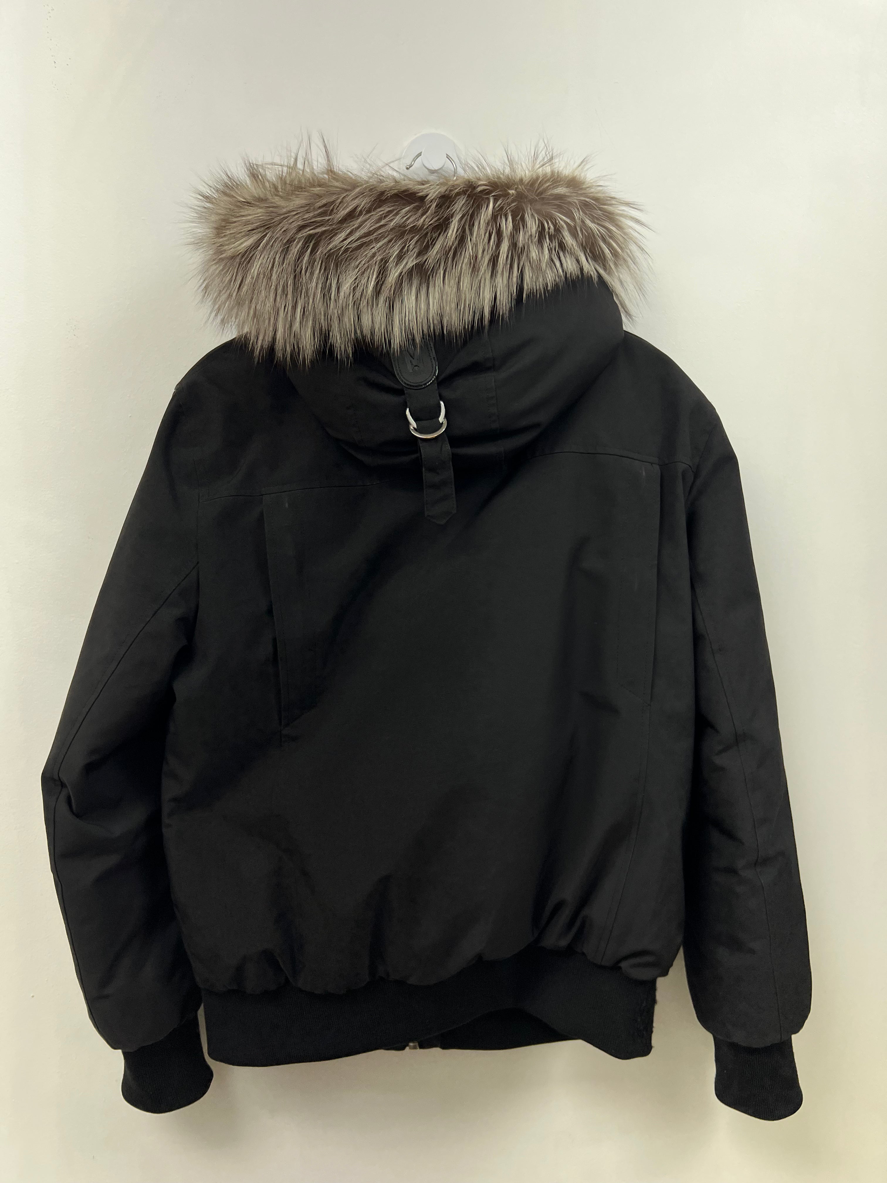 Mackage Edward Dixon Black Fur Jacket