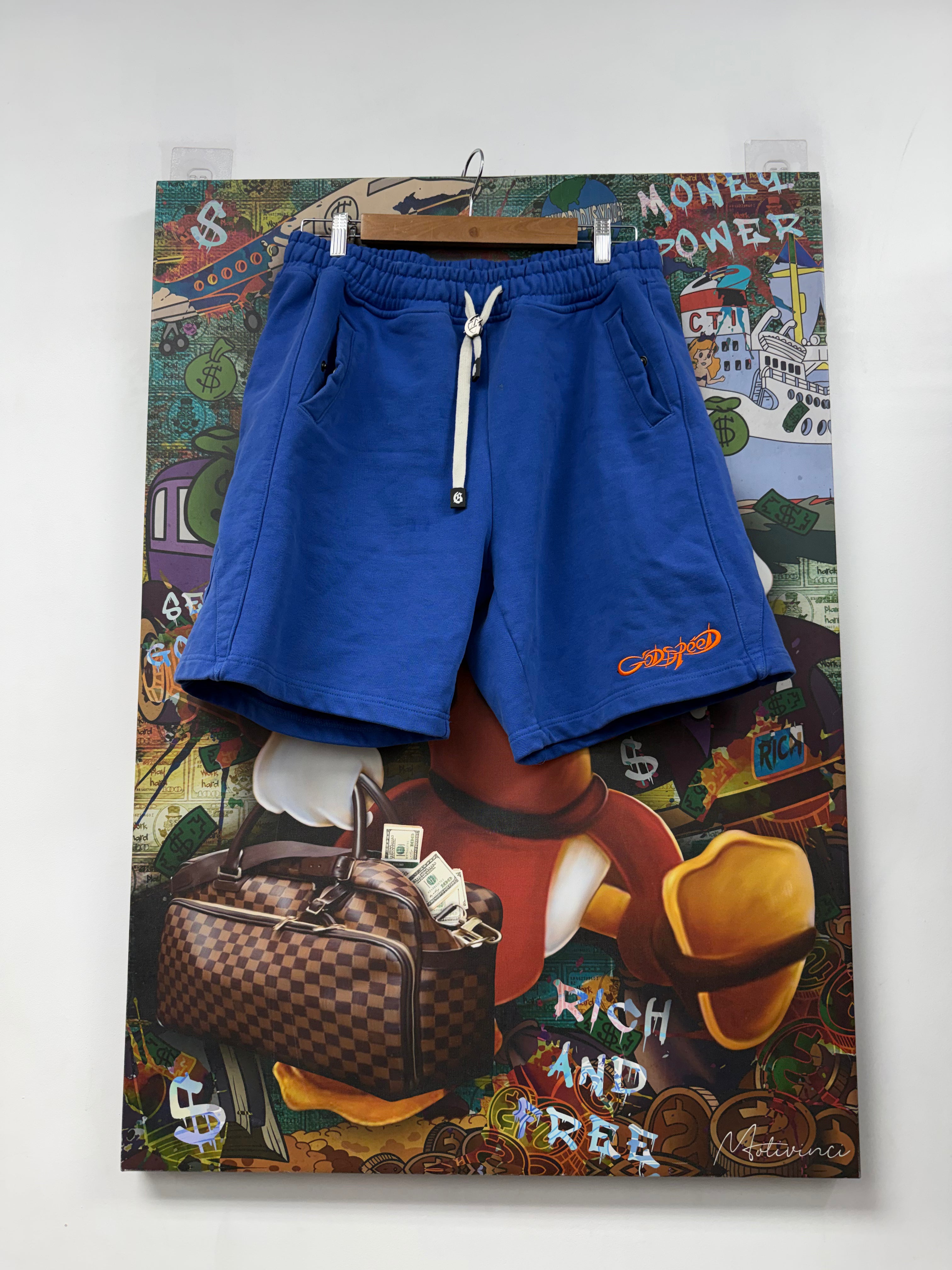 Godspeed Blue Orange Shorts