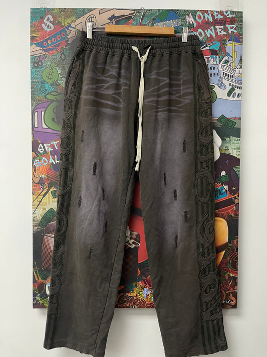 Vale Sweats Brown Purple  Used