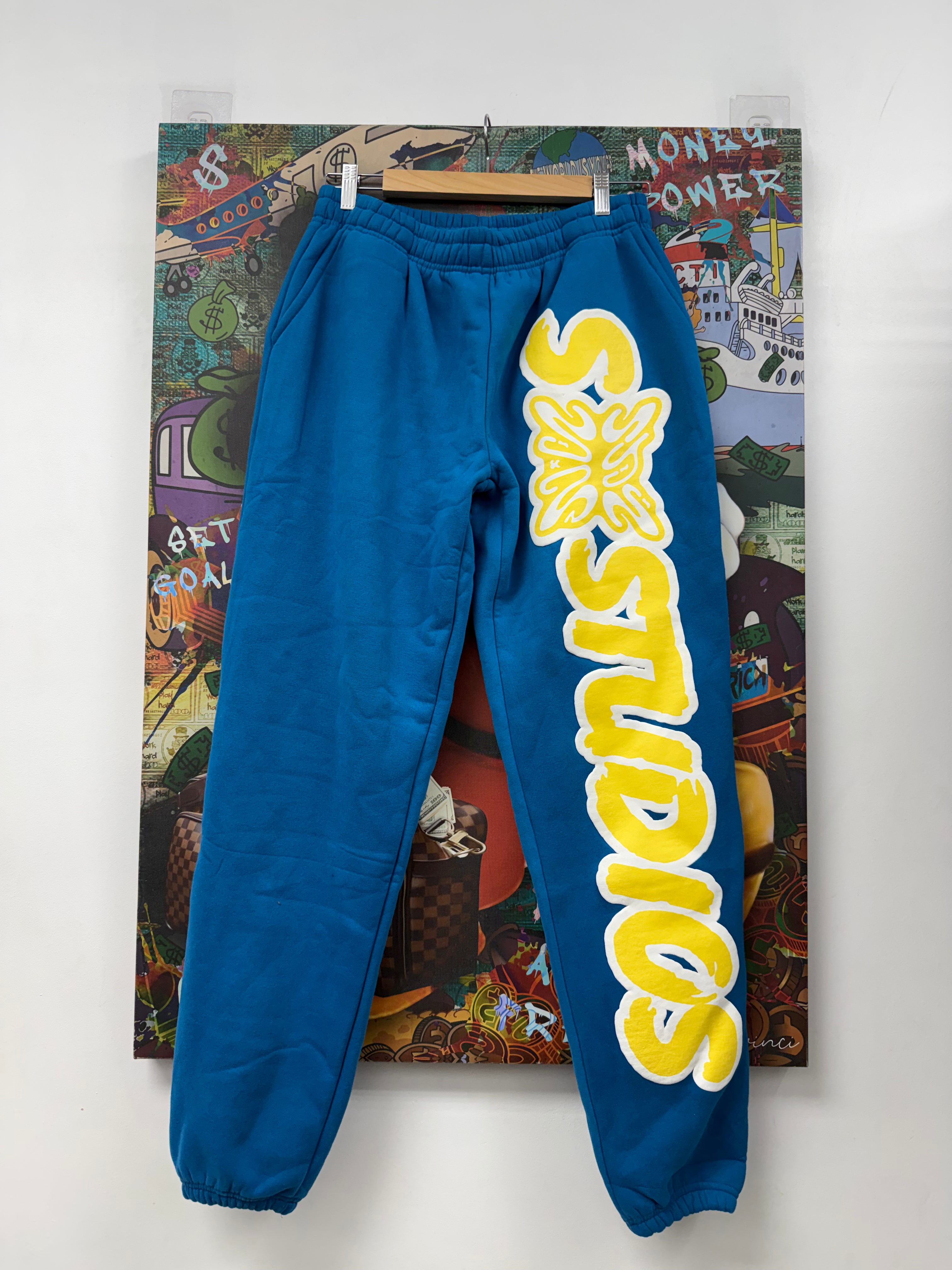 SB Studios Blue Yellow Sweats