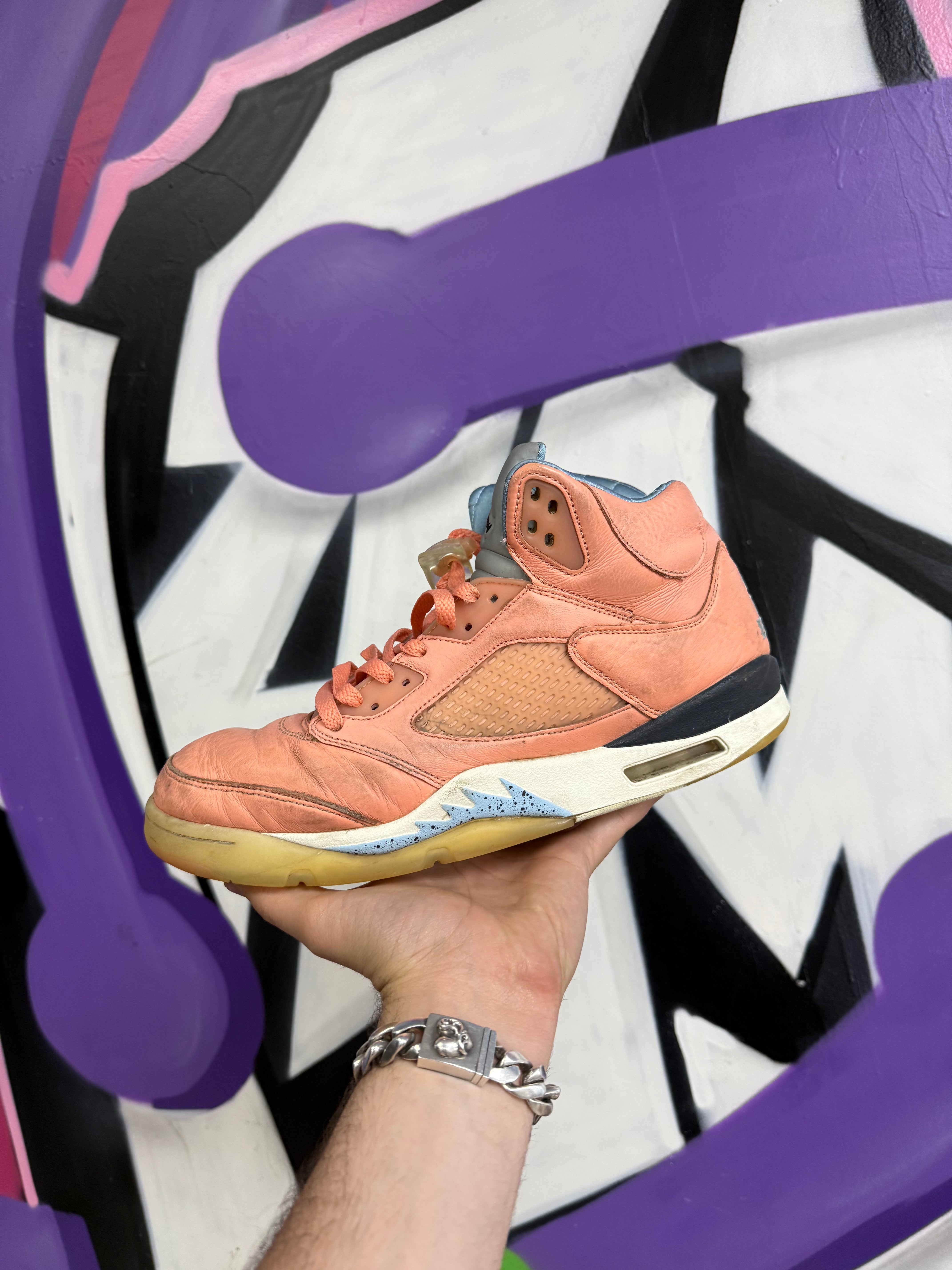 Nike Jordan 5 DJ Khaled We The Best Crimson Bliss Sneakers