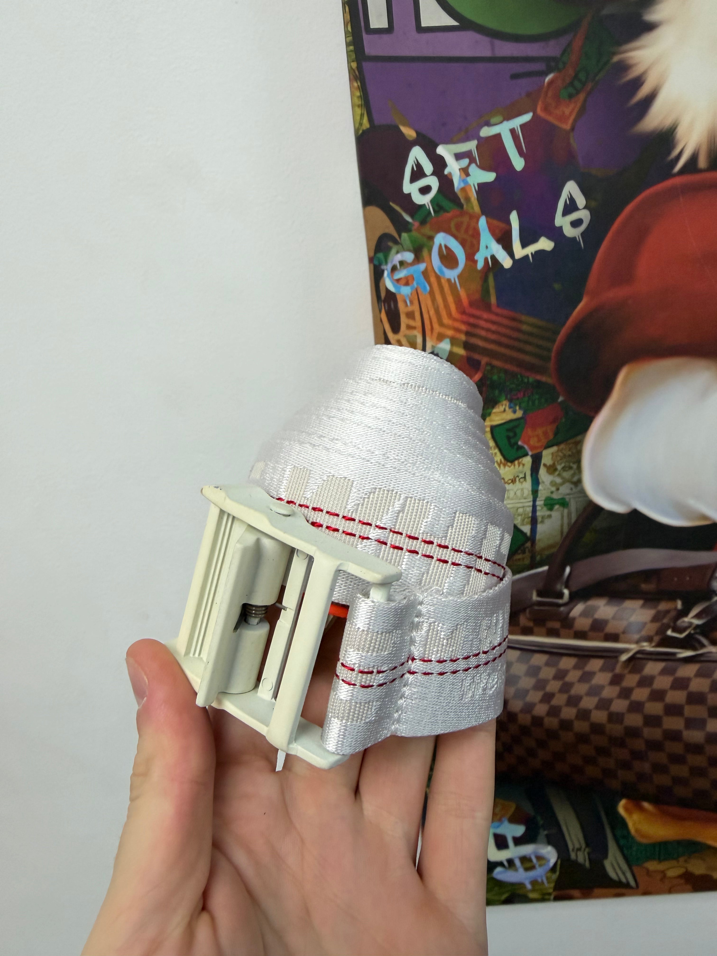 Off White White Belt