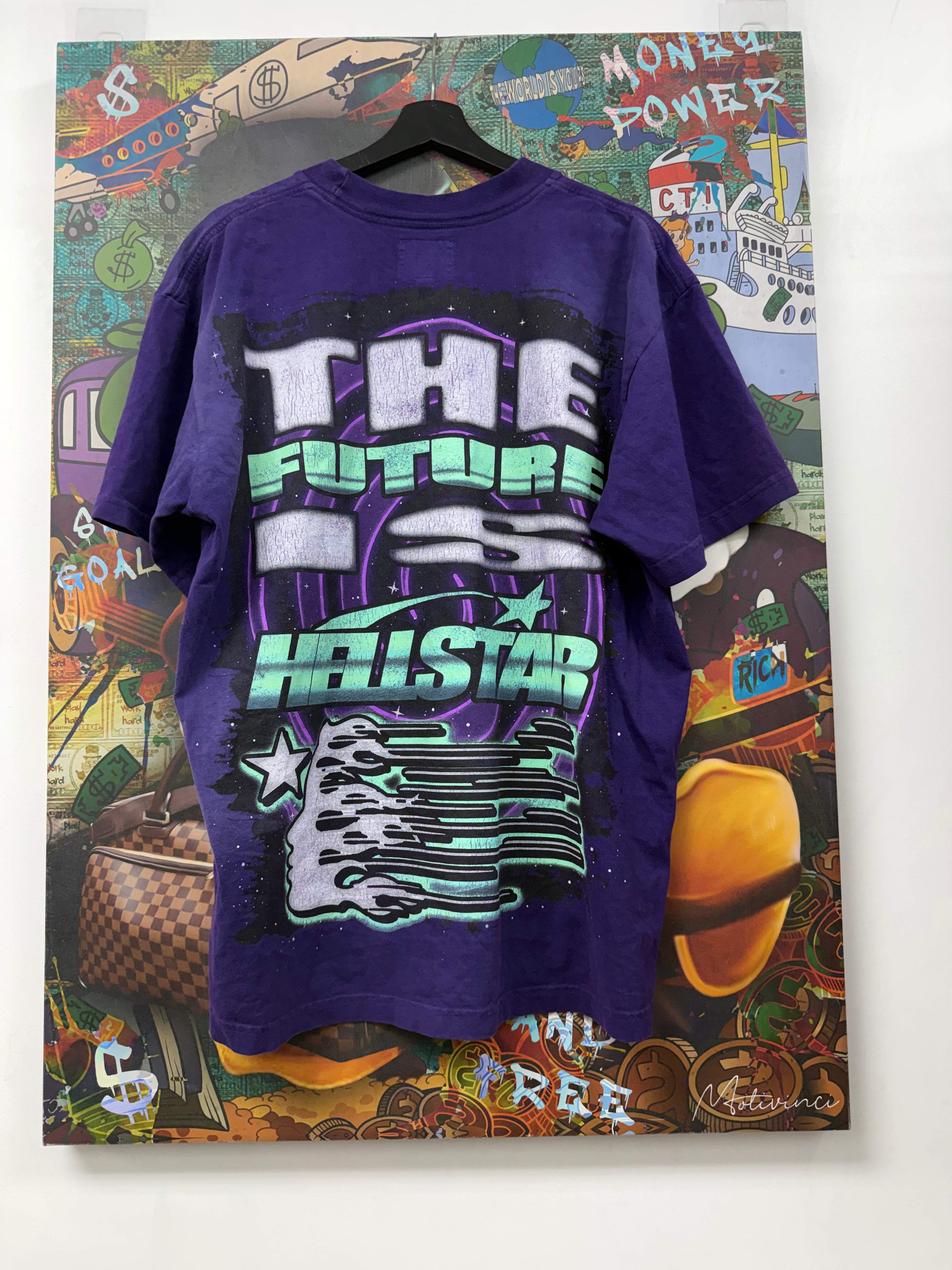 Hellstar Purple Goggles Tee