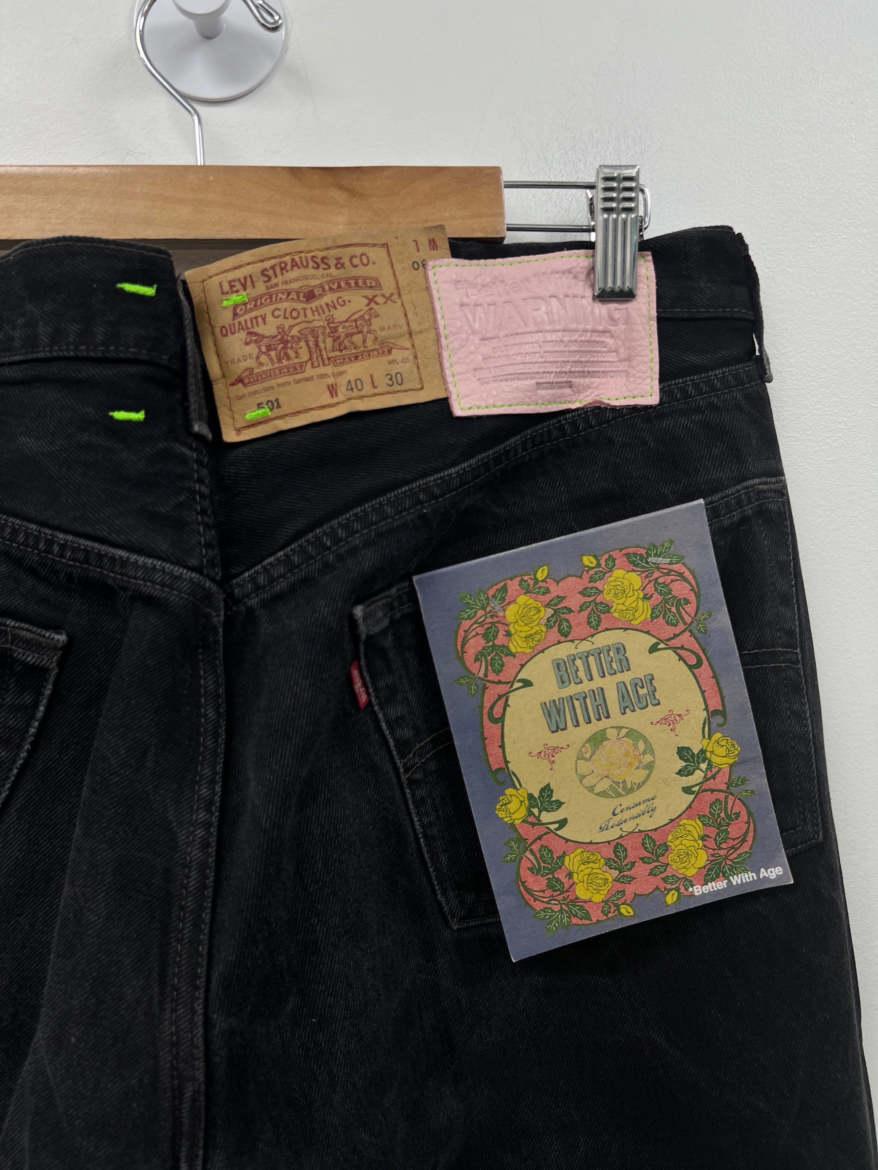 Better With Age Momma Black Wash FW27 Jeans