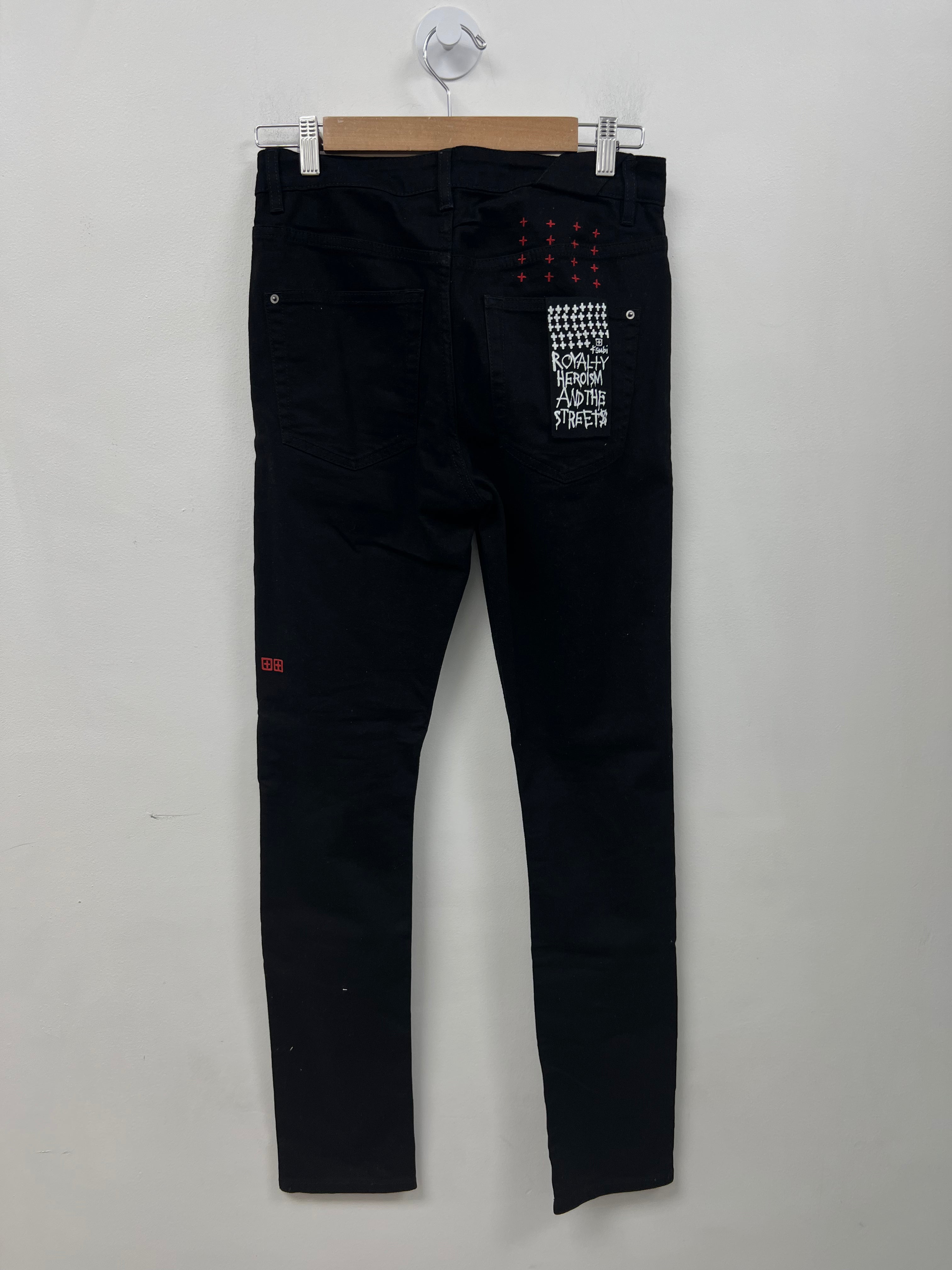 Ksubi Black Plain Jeans