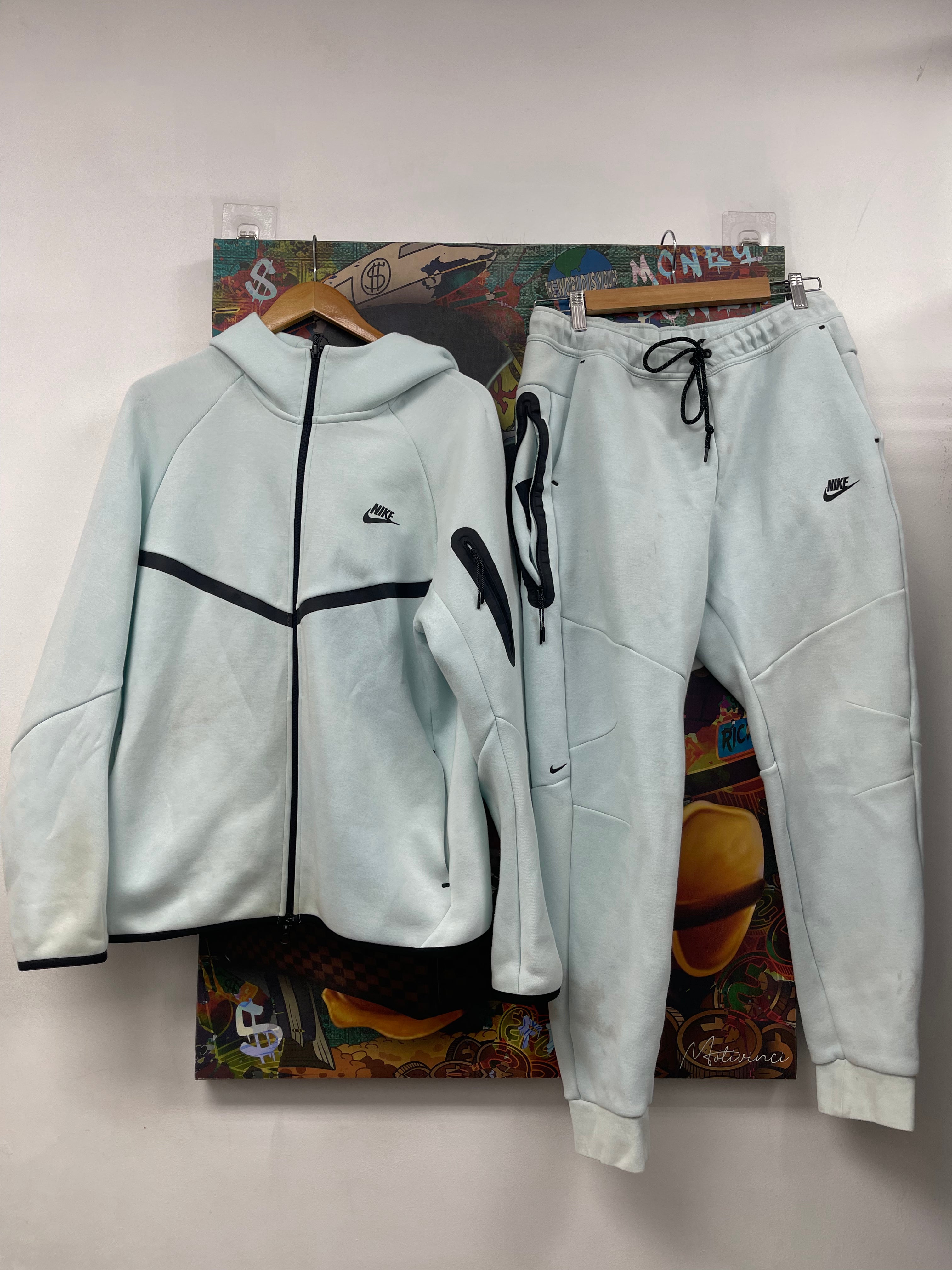 Nike Baby Blue Tech Sweatsuit