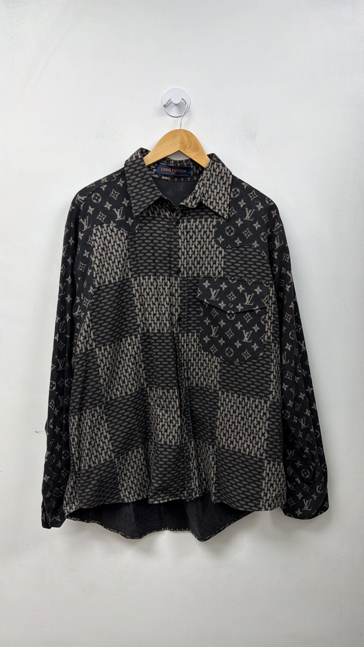 Louis Vuitton Monogram Cotton Button Up
