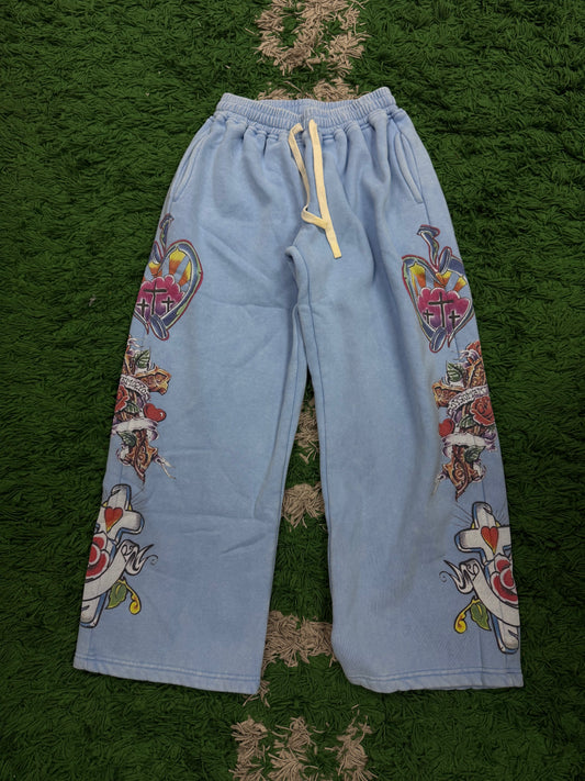 Righteous Risen King Sweats Blue